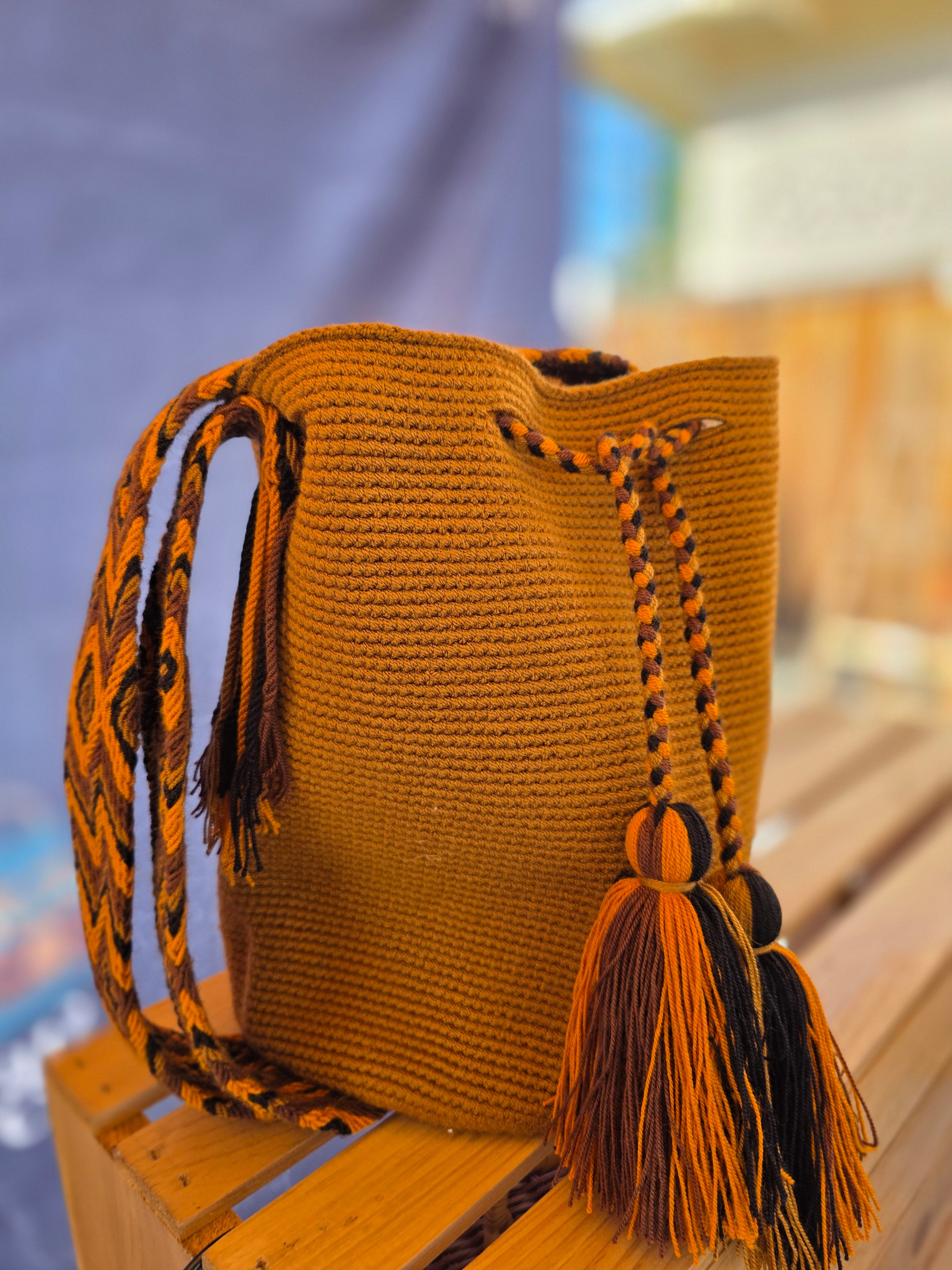 Large Two-Thread Mochila Bags