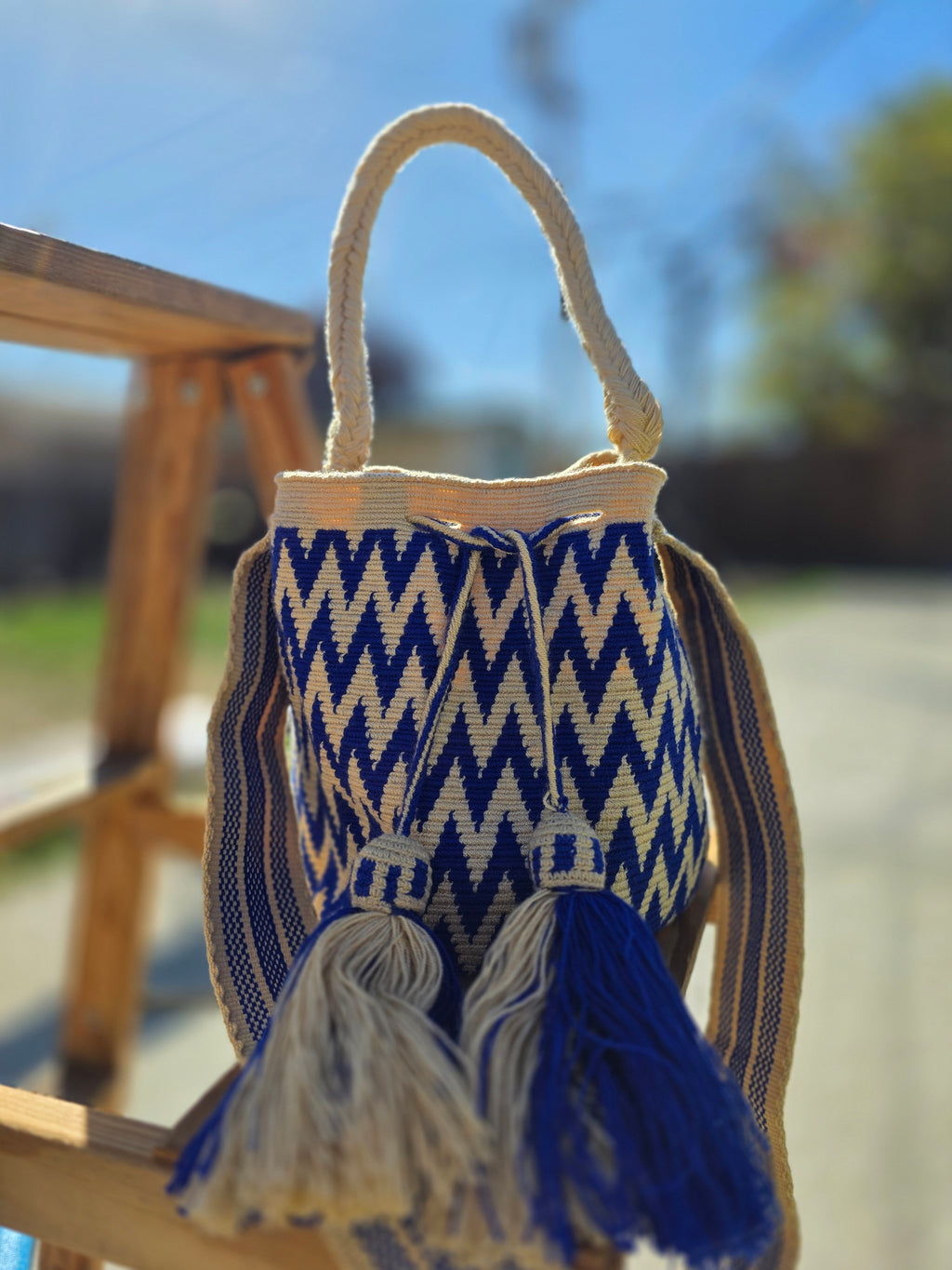Viento – Medium One-Thread Wayuu Mochila