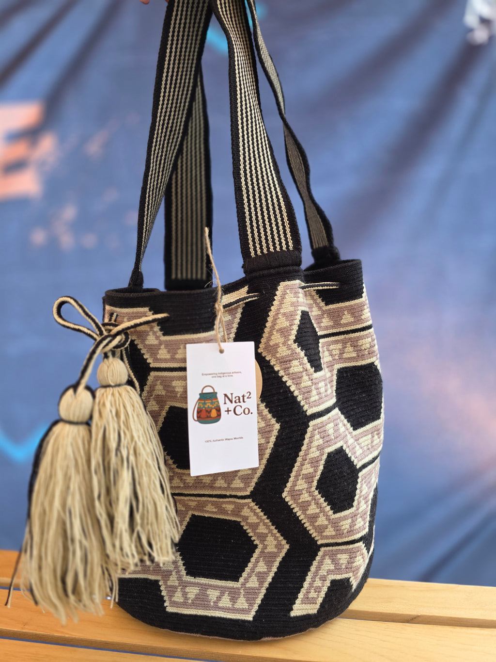 Slate | Handwoven One-Thread Mochila