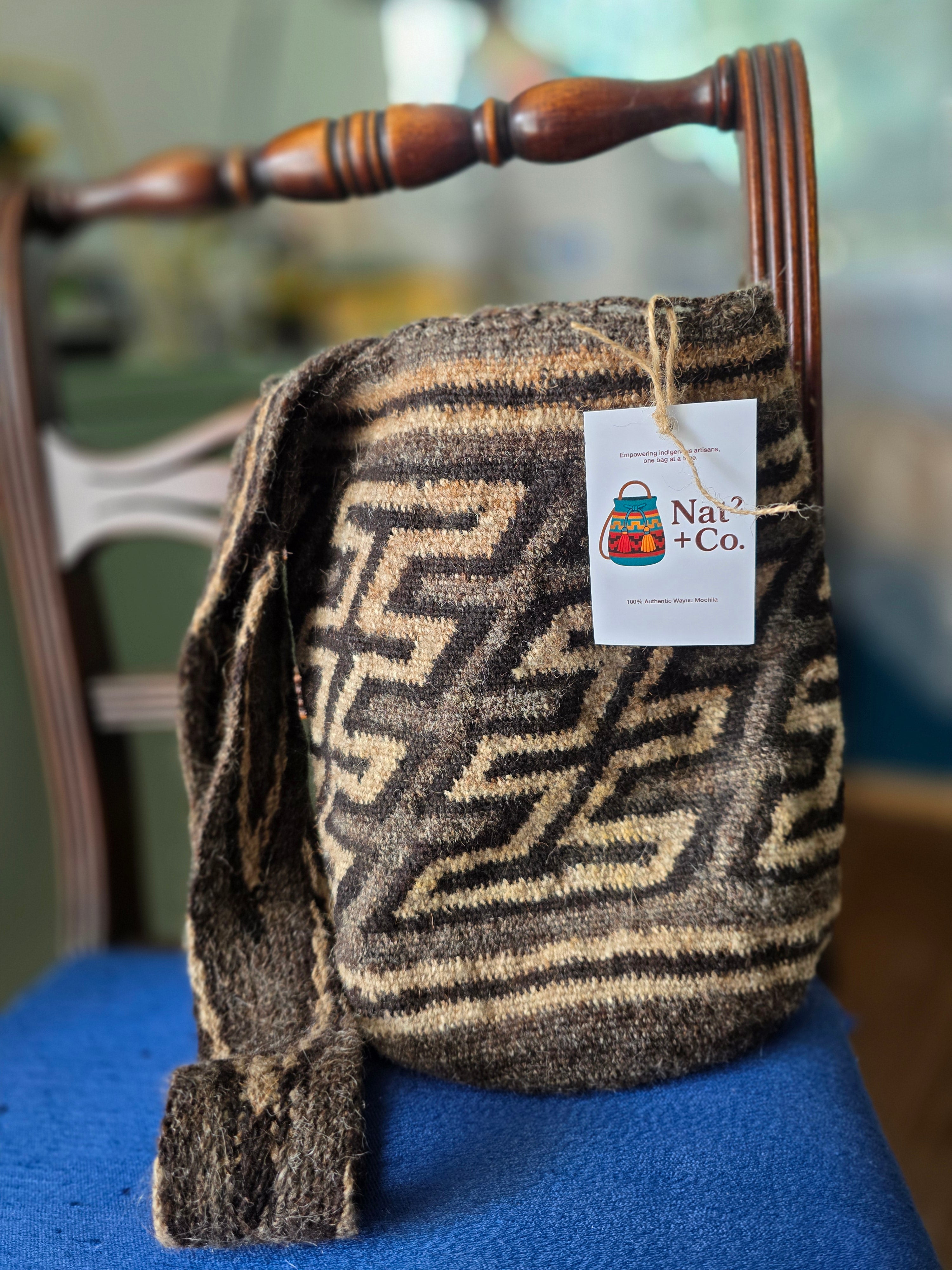 Thala – Authentic Arhuaca Wool Mochila (Medium)