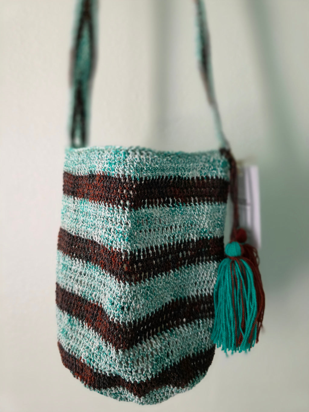 Maréa – Medium Eco Wayuu Mochila (Recycled Plastic)