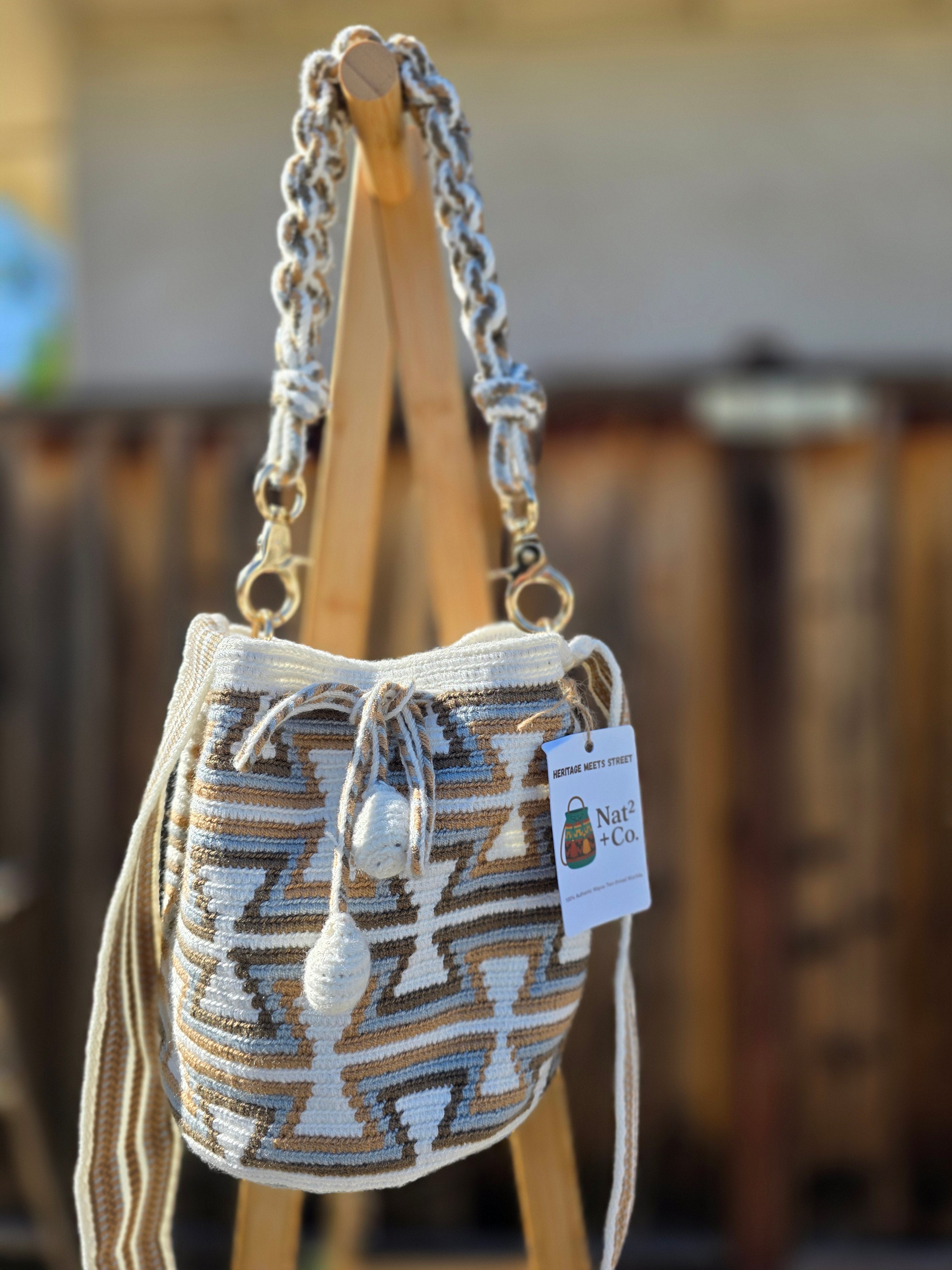 Small Double-strap Two-Thread Mochilas