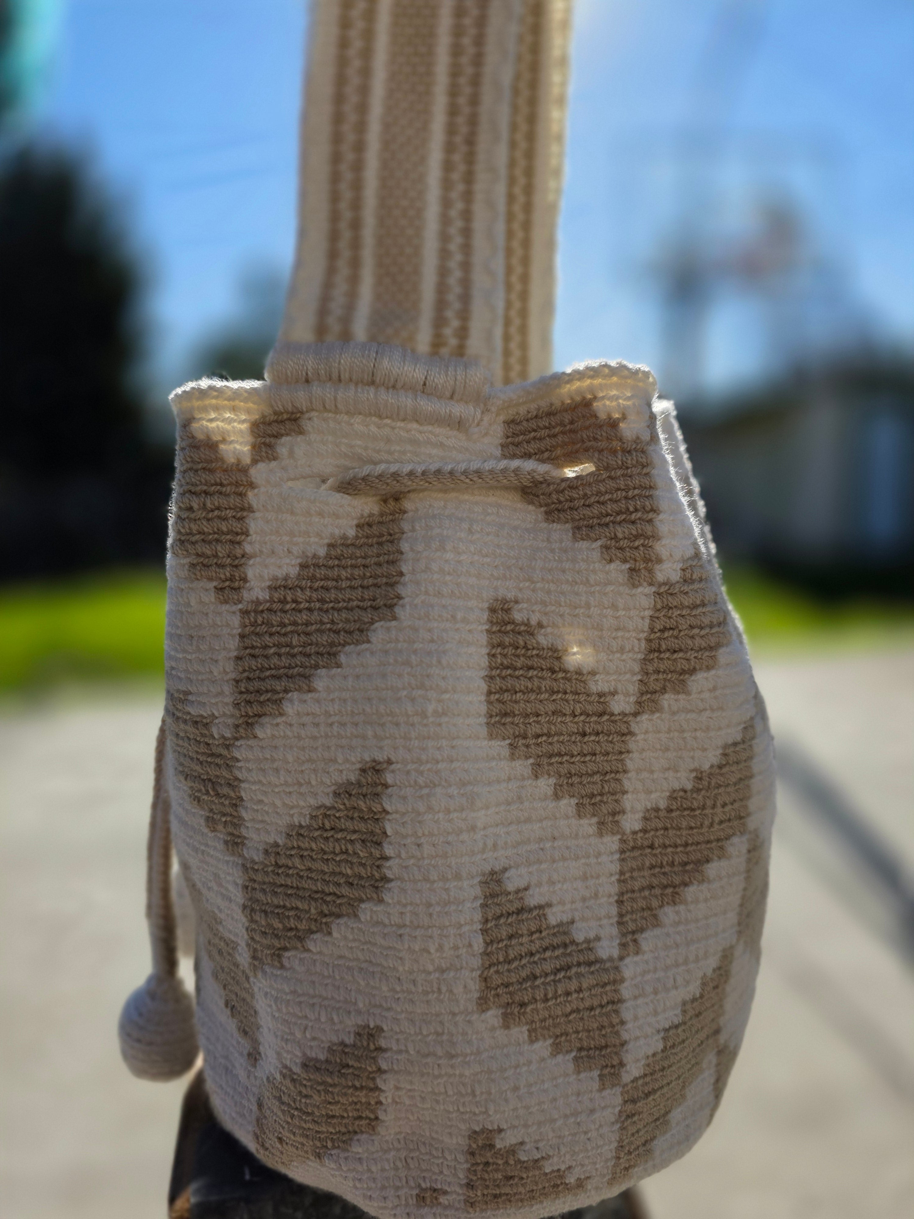 Mountain Flow- Two-Thread Mochila Small and Medium