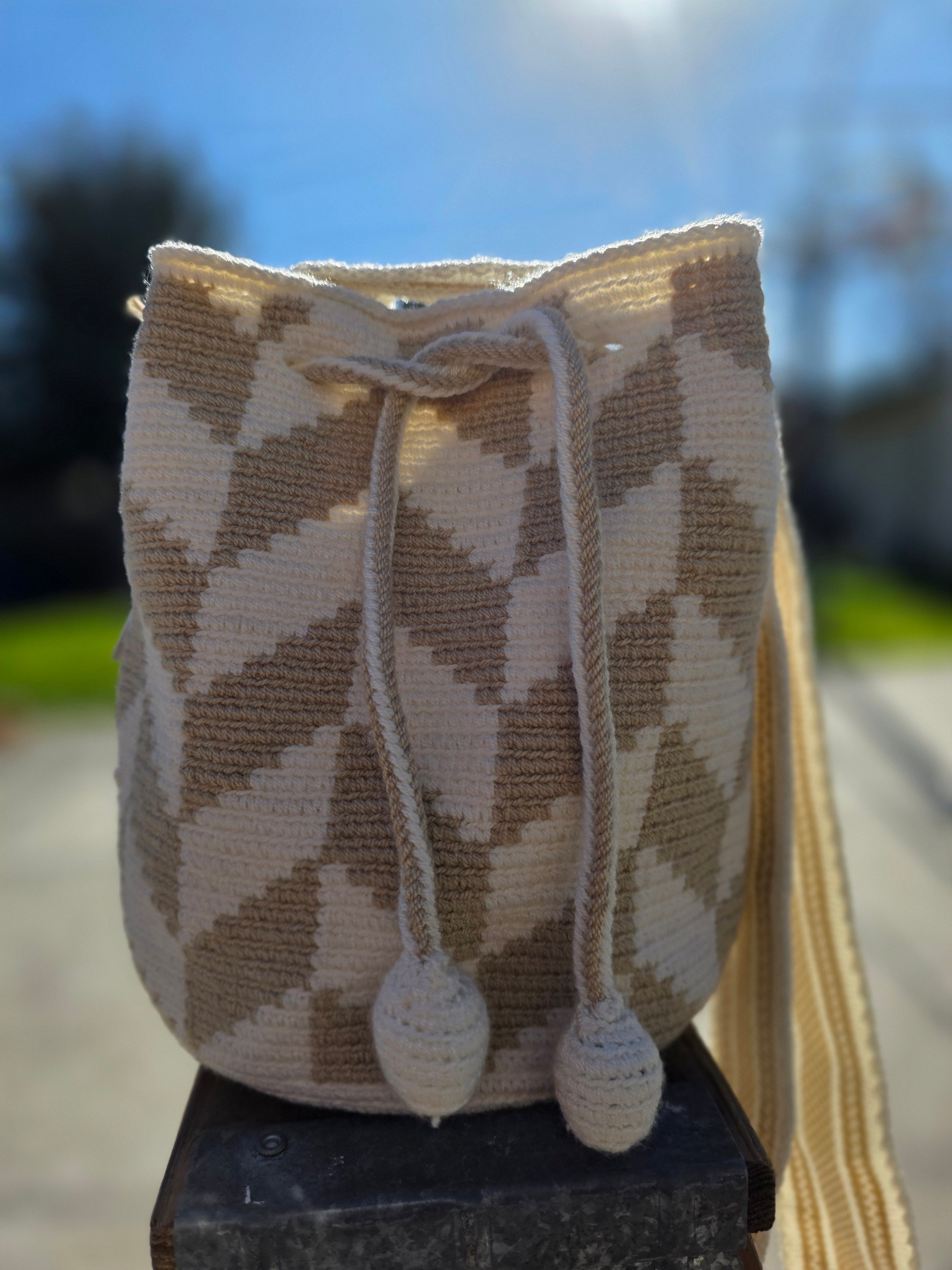 Mountain Flow- Two-Thread Mochila Small and Medium