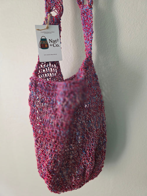 Alera – Large Eco Wayuu Mochila (Recycled Plastic)