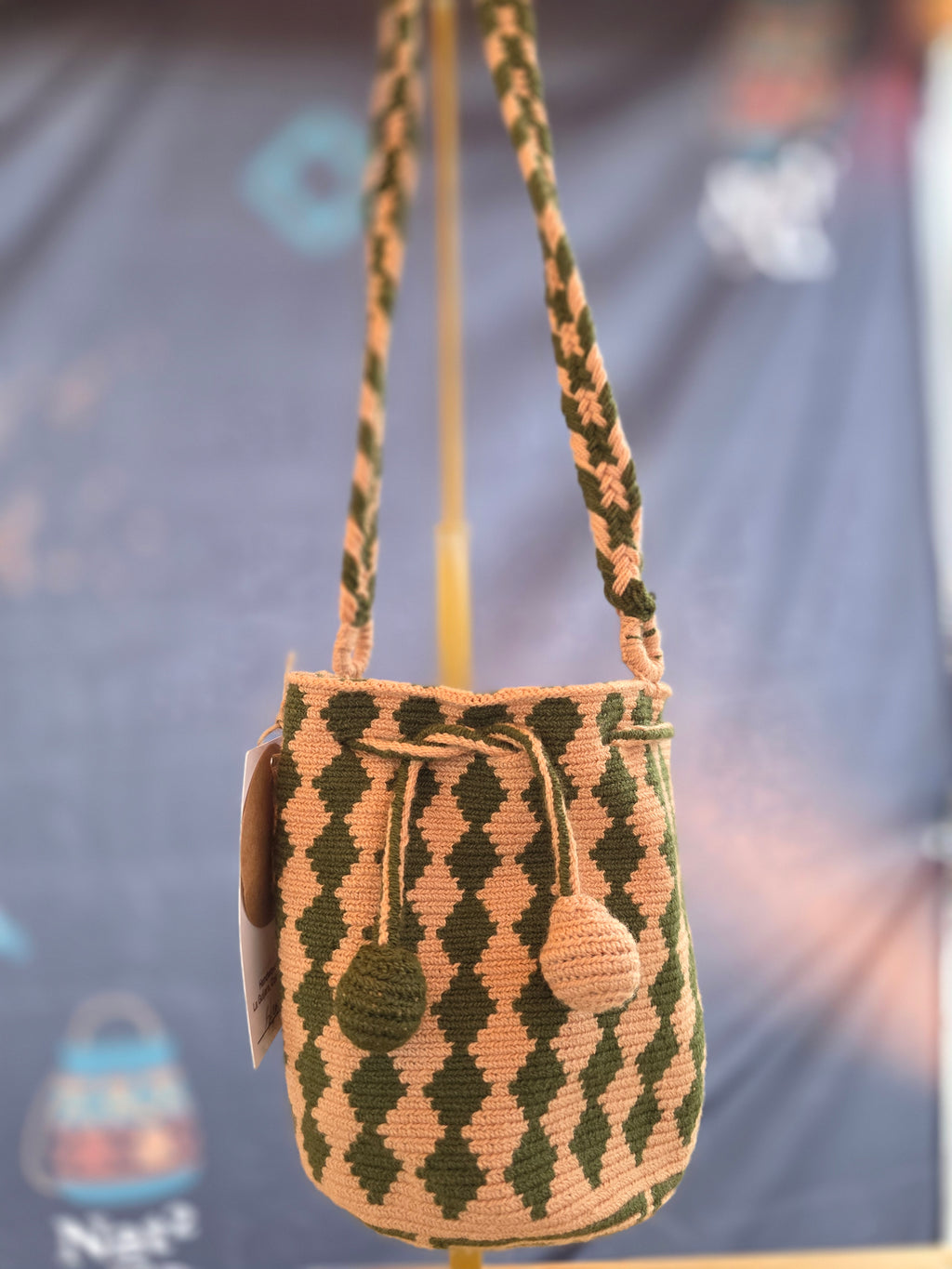 Reed – One-Thread Wayuu Mochila Super Mini