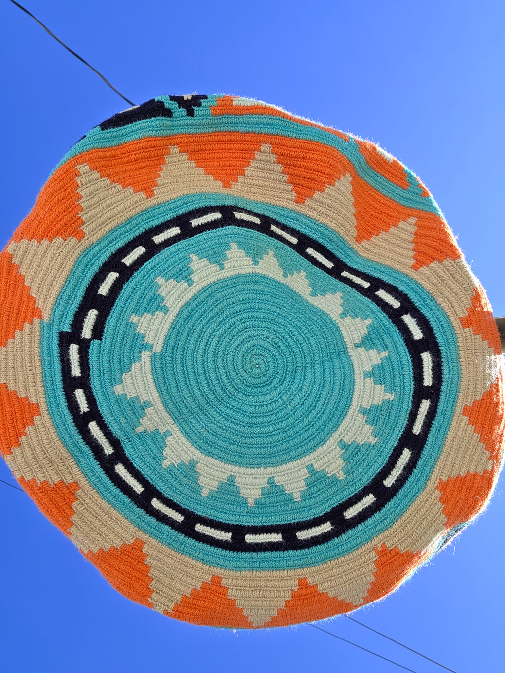 Solar Meridian
One-Thread Wayuu Tote