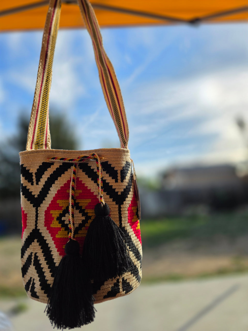 Fiera – Two-Thread Wayuu Mochila Bag Medium