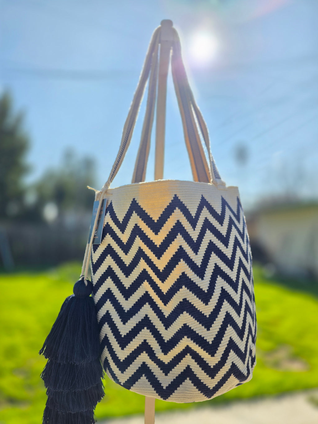 Night Tide
One-Thread Wayuu Tote