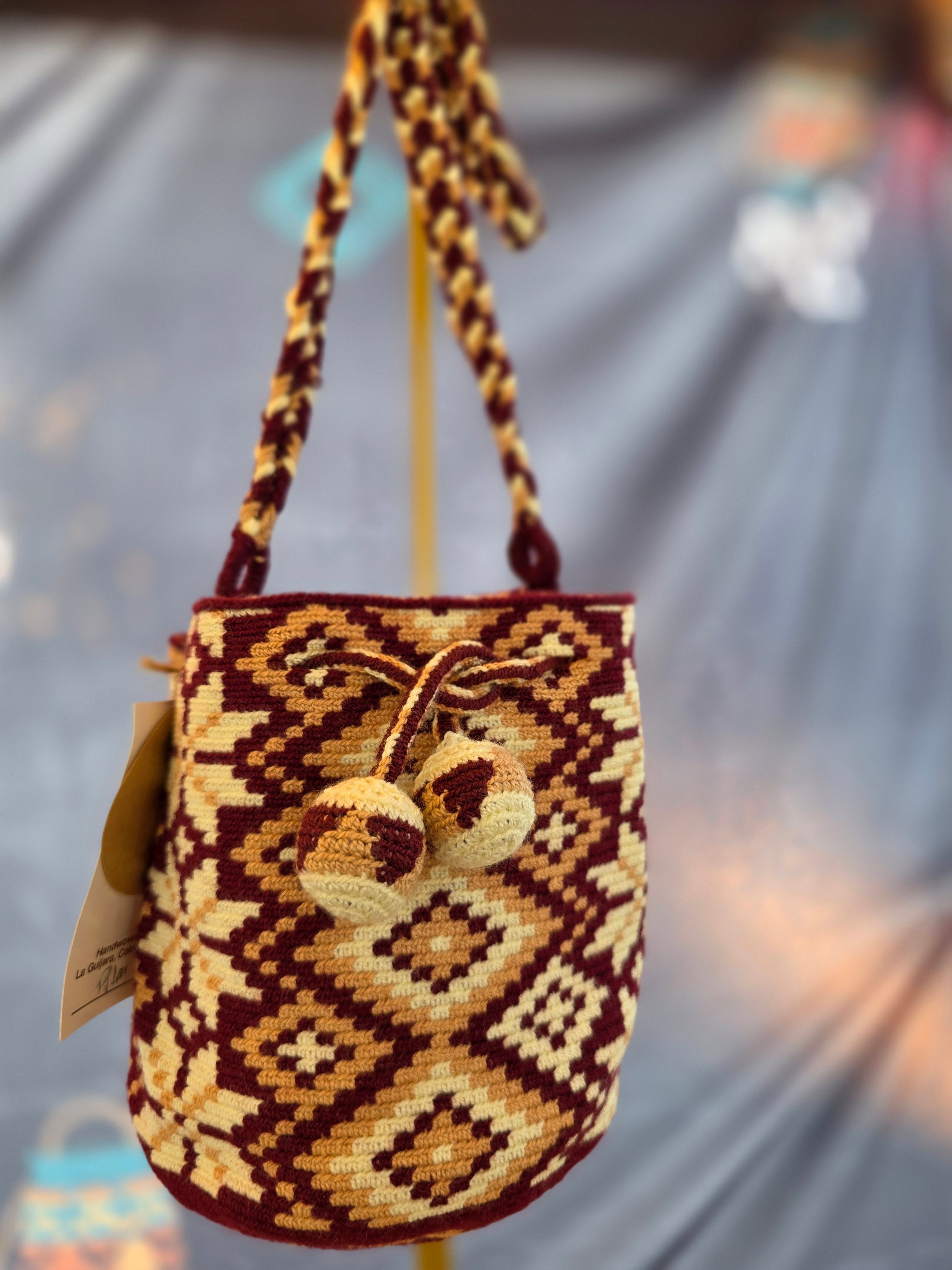 Clay – One-Thread Wayuu Mochila Mini