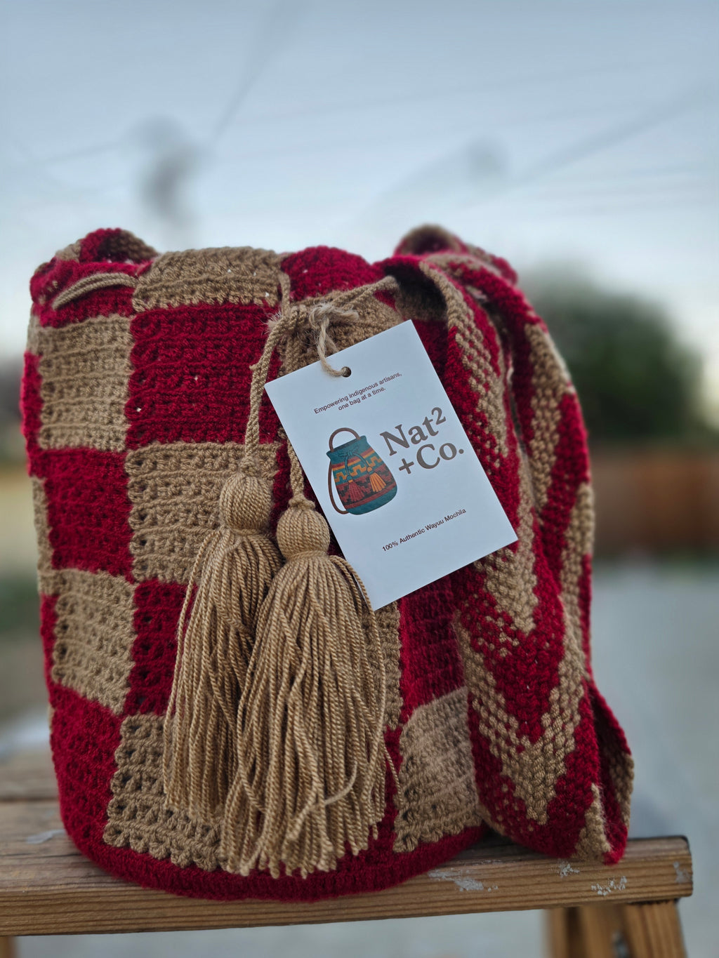 Crimson Checkered- SM