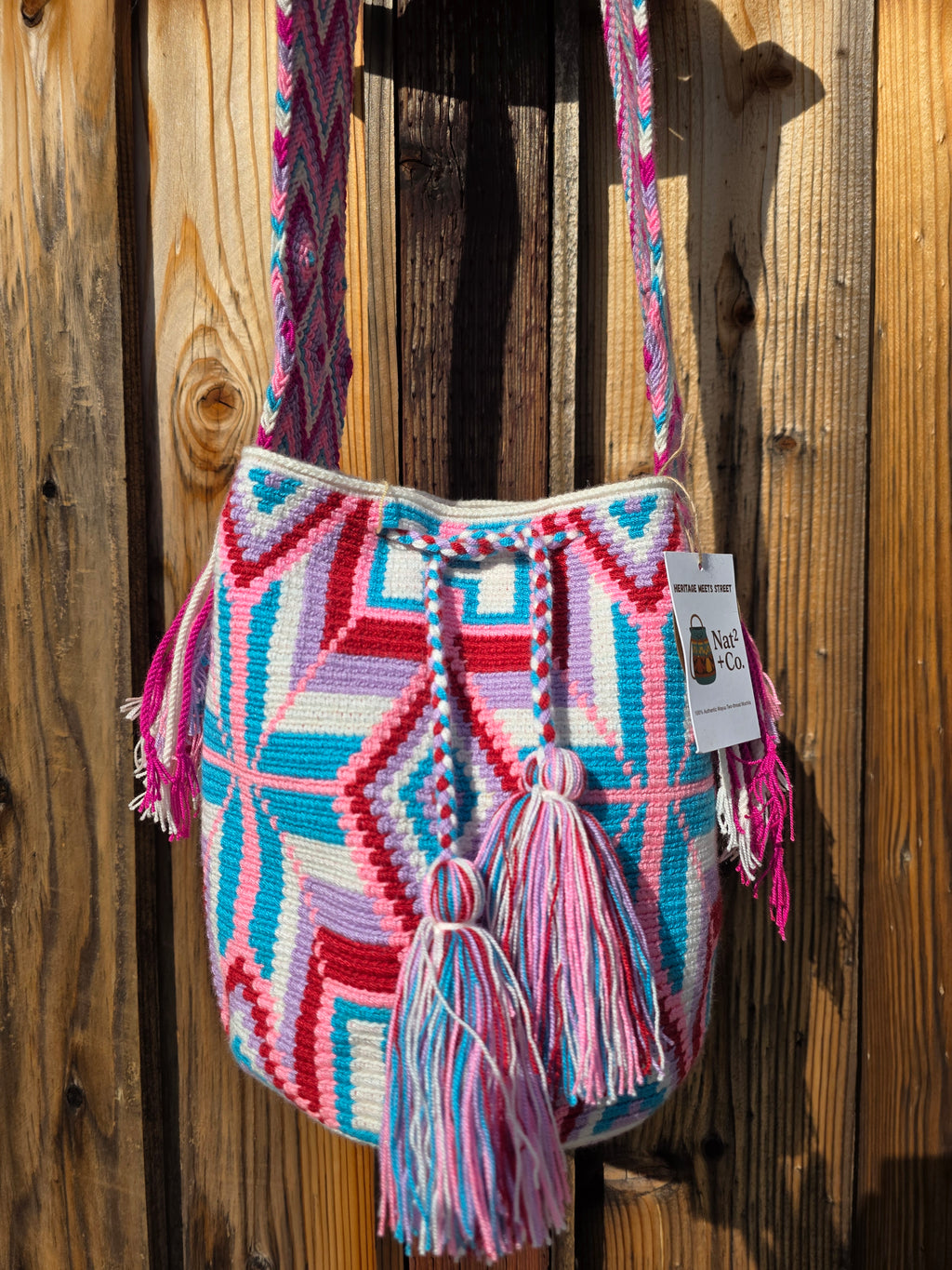 Rosado Camino Medium Mochila