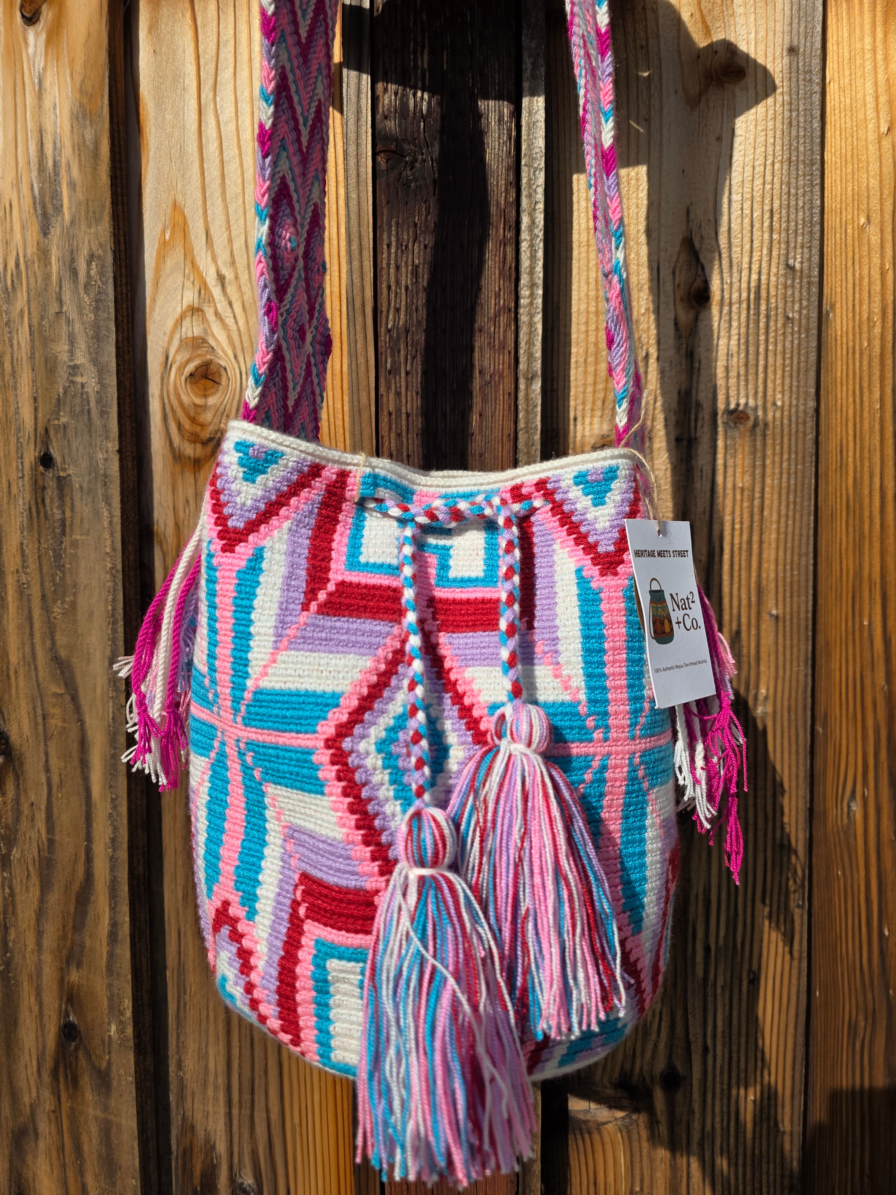Rosado Camino Medium Mochila