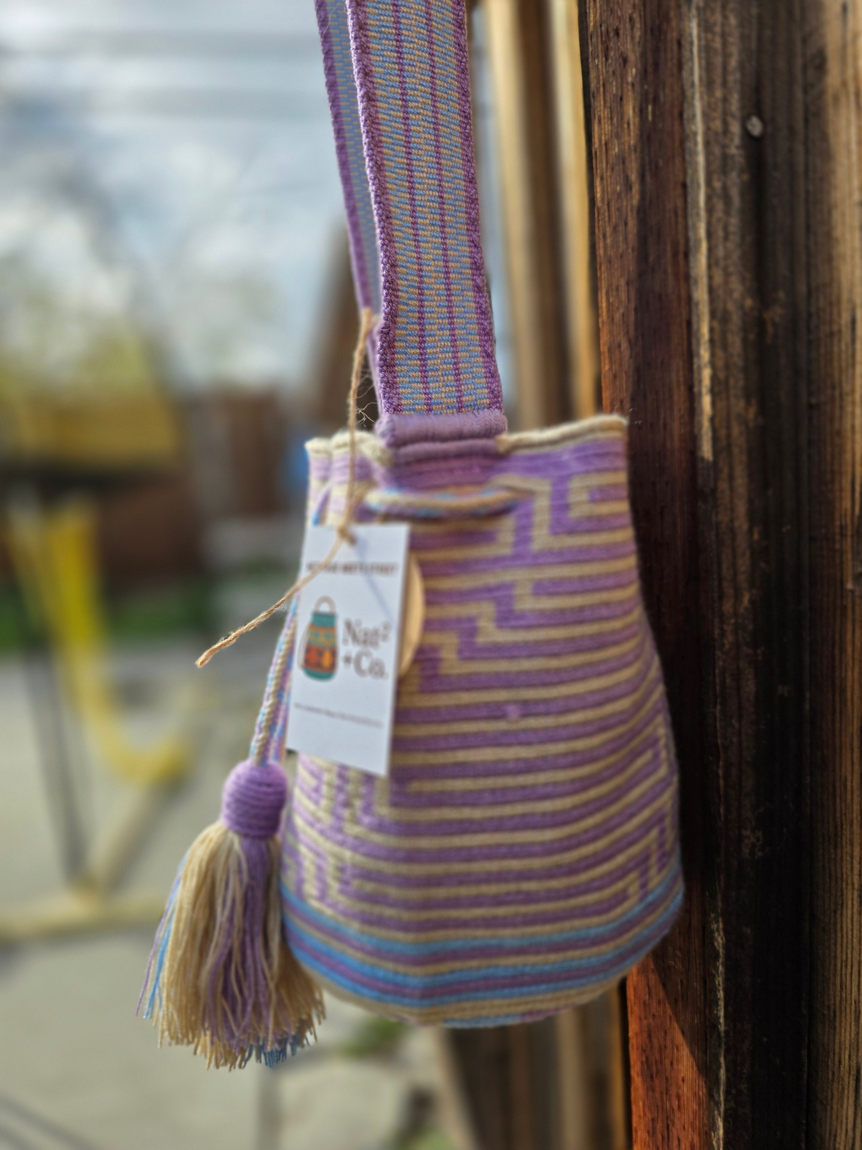 Low Tide
Small Two-Thread Wayuu Mochila