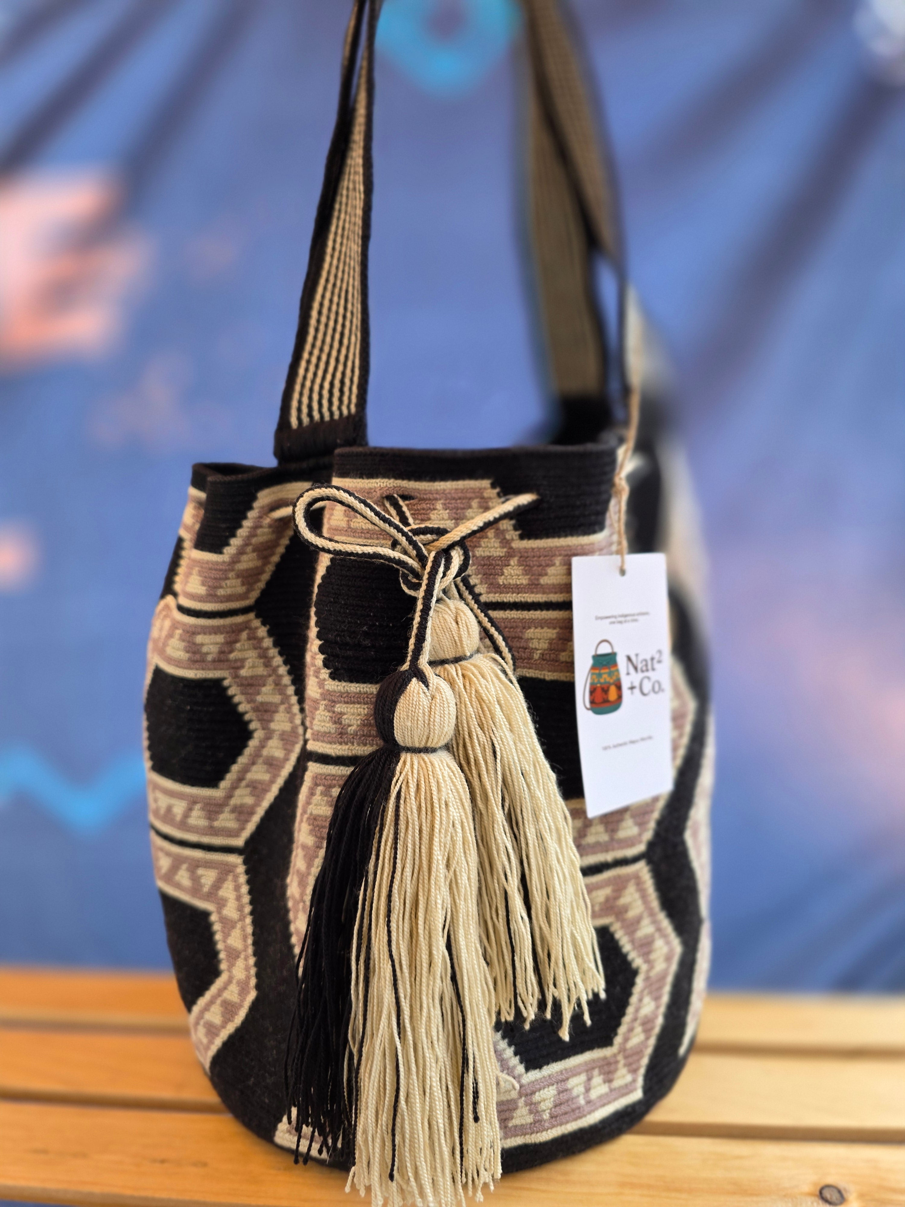 Slate | Handwoven One-Thread Mochila