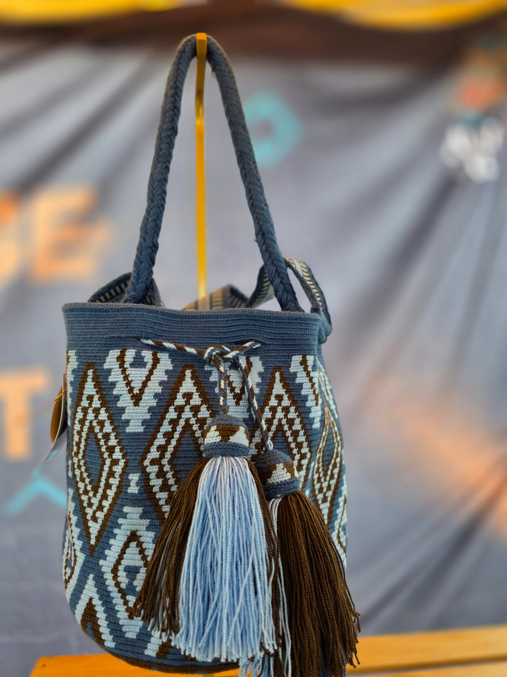 Nilo – One-Thread Wayuu Mochila Medium