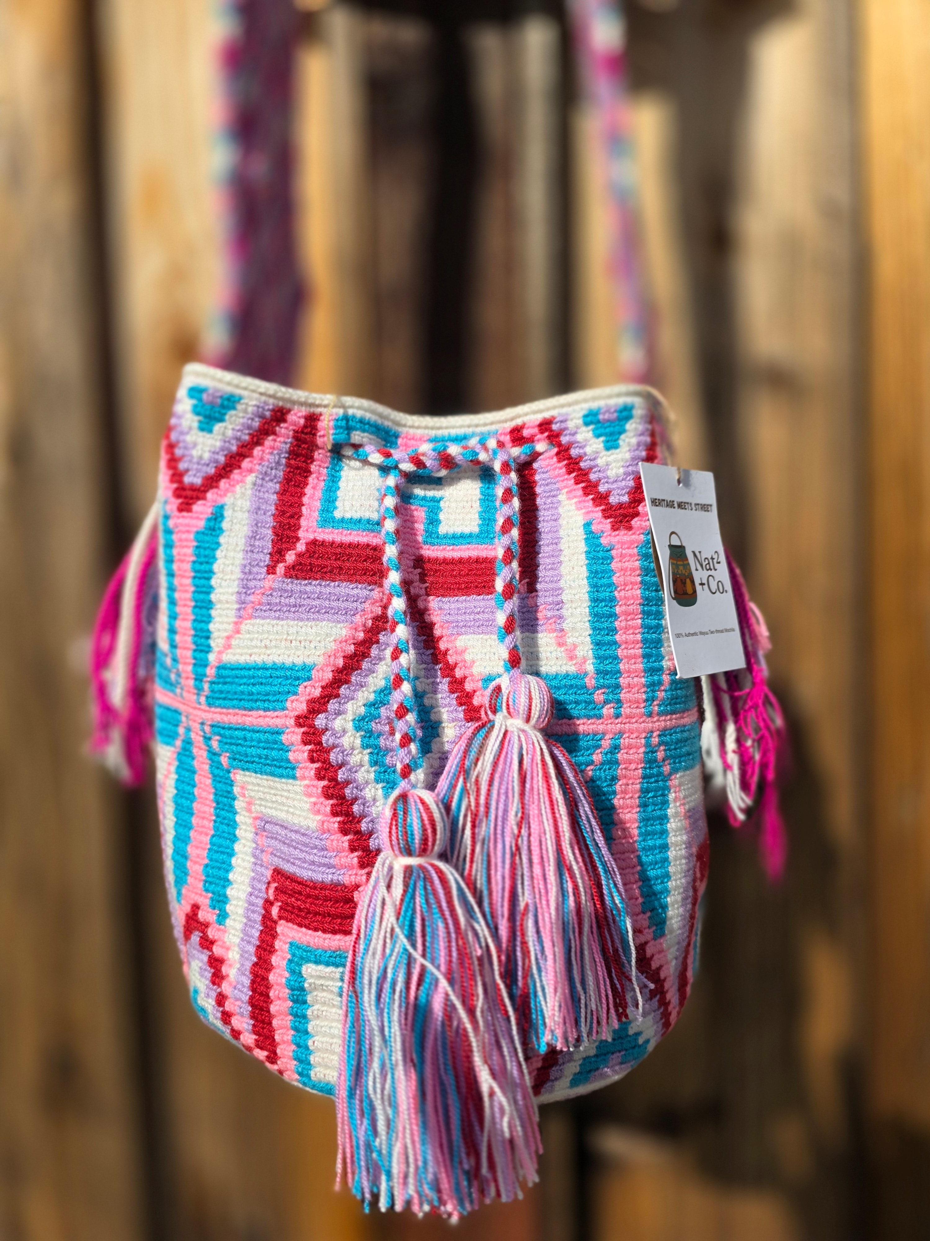 Rosado Camino Medium Mochila