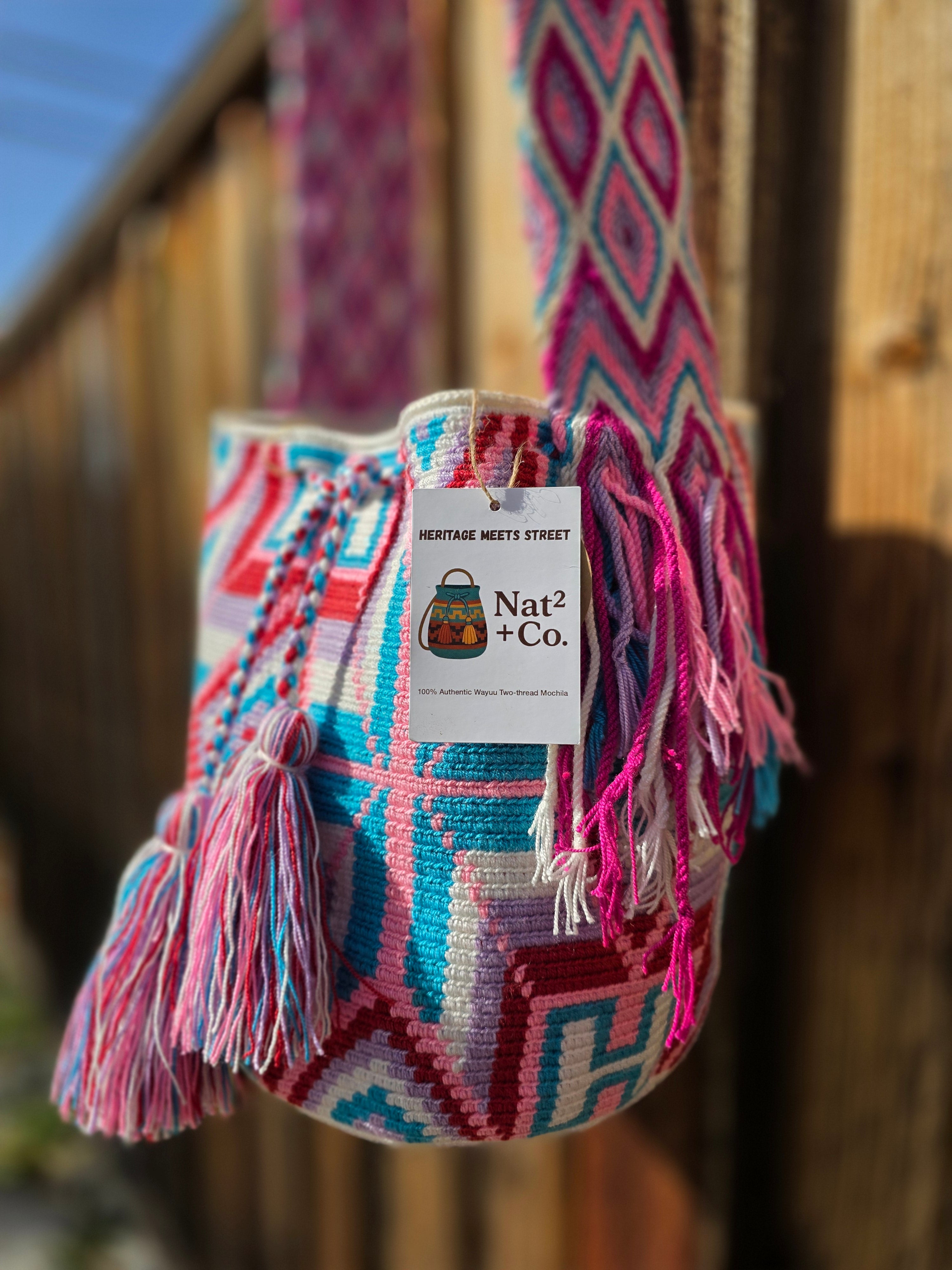 Rosado Camino Medium Mochila