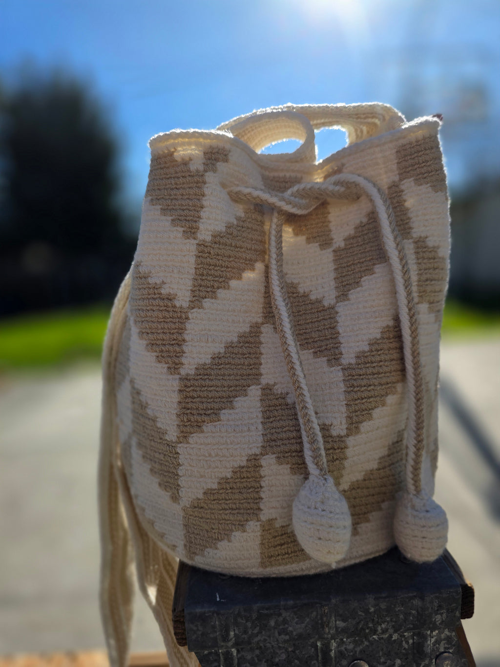 Mountain Flow- Two-Thread Mochila Small and Medium