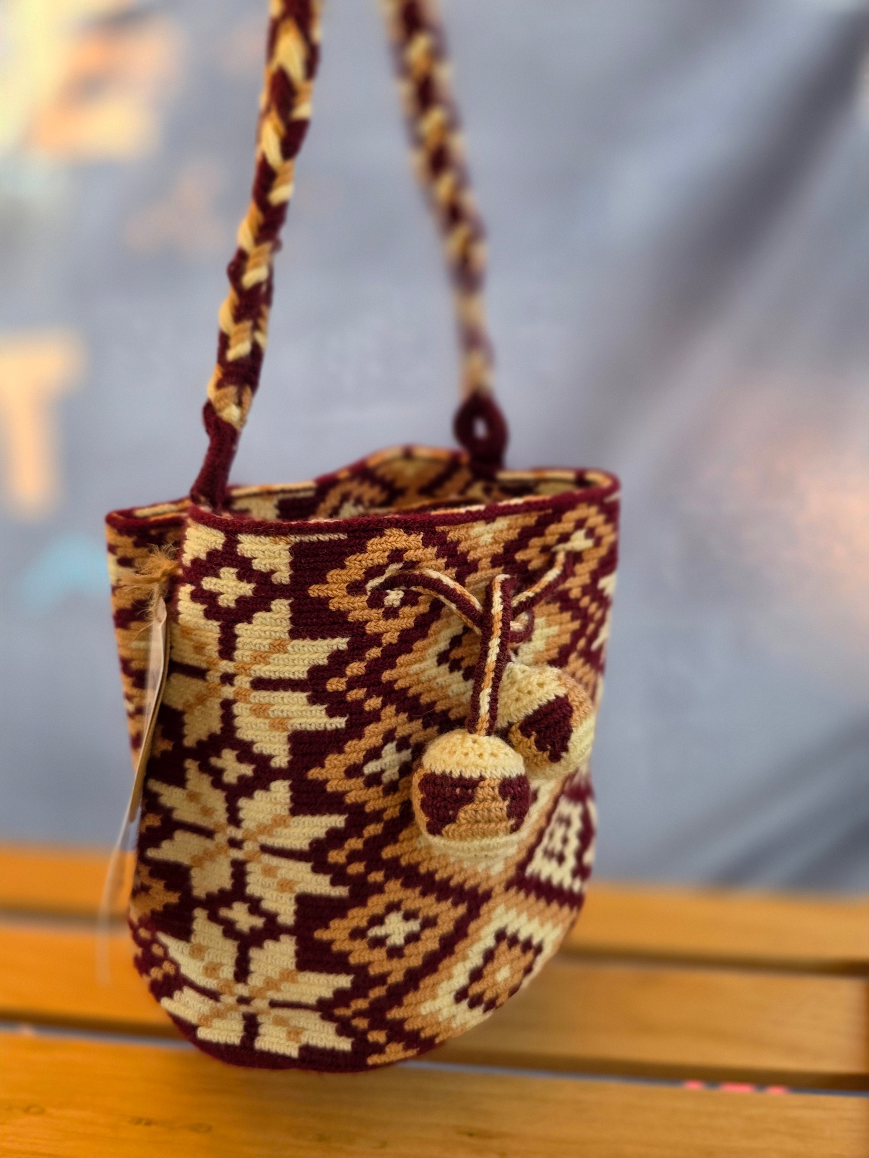 Clay – One-Thread Wayuu Mochila Mini
