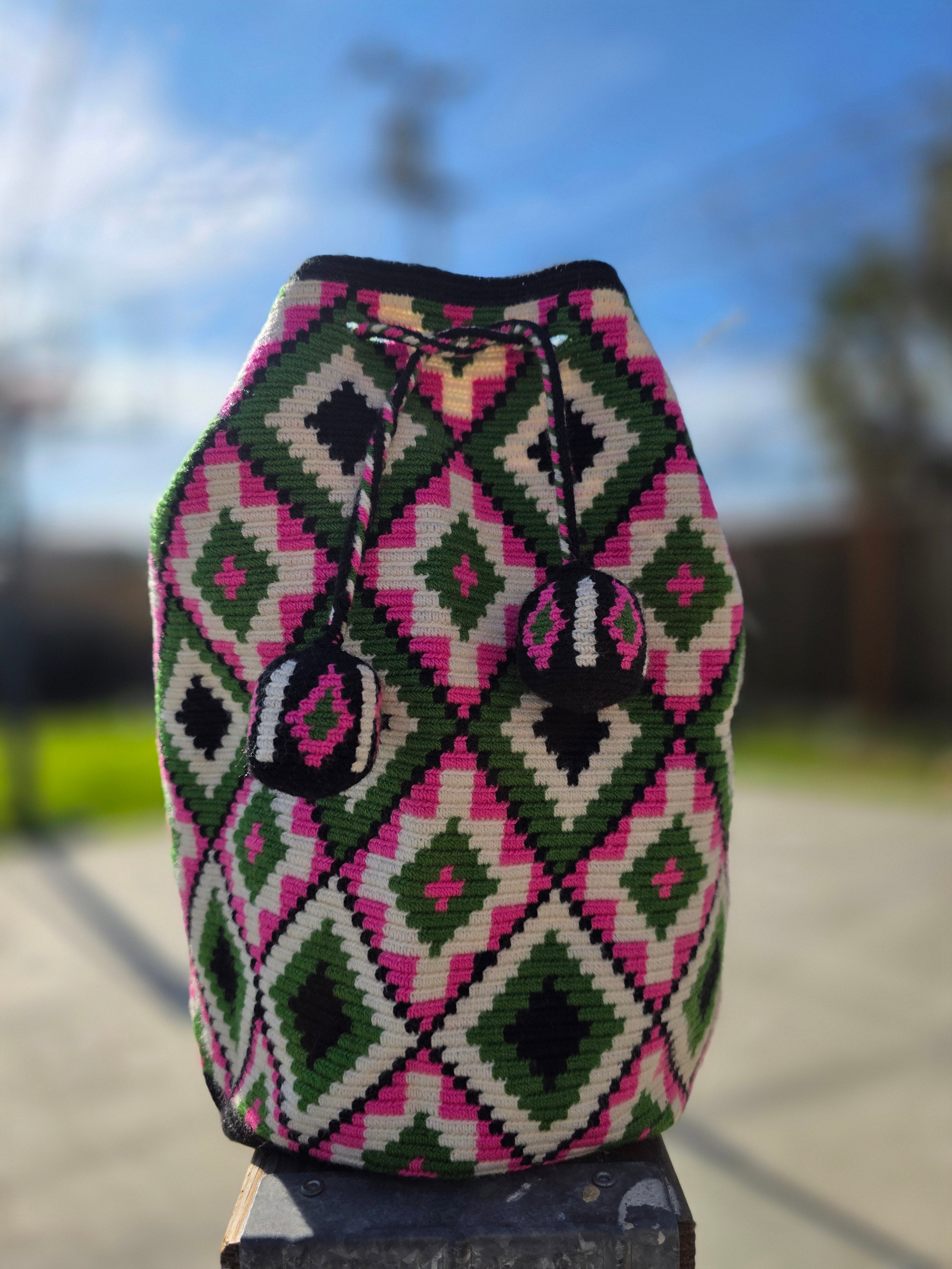 Verdant Pulse Mochila — Large (One-Thread)