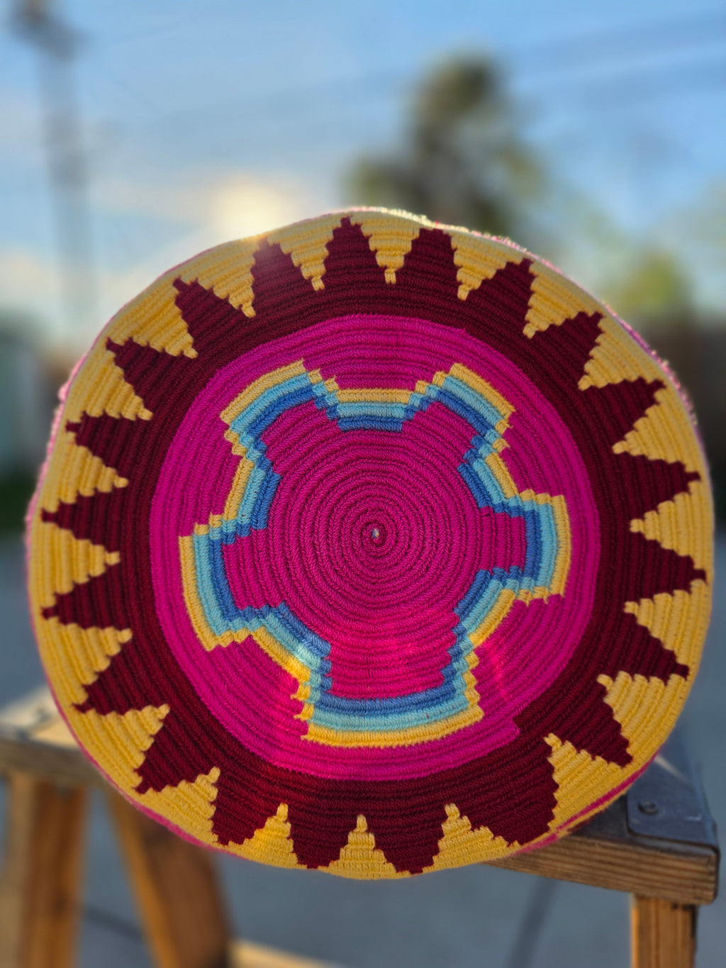 Crimson Sun Path- One-thread Large - Collector’s Edition