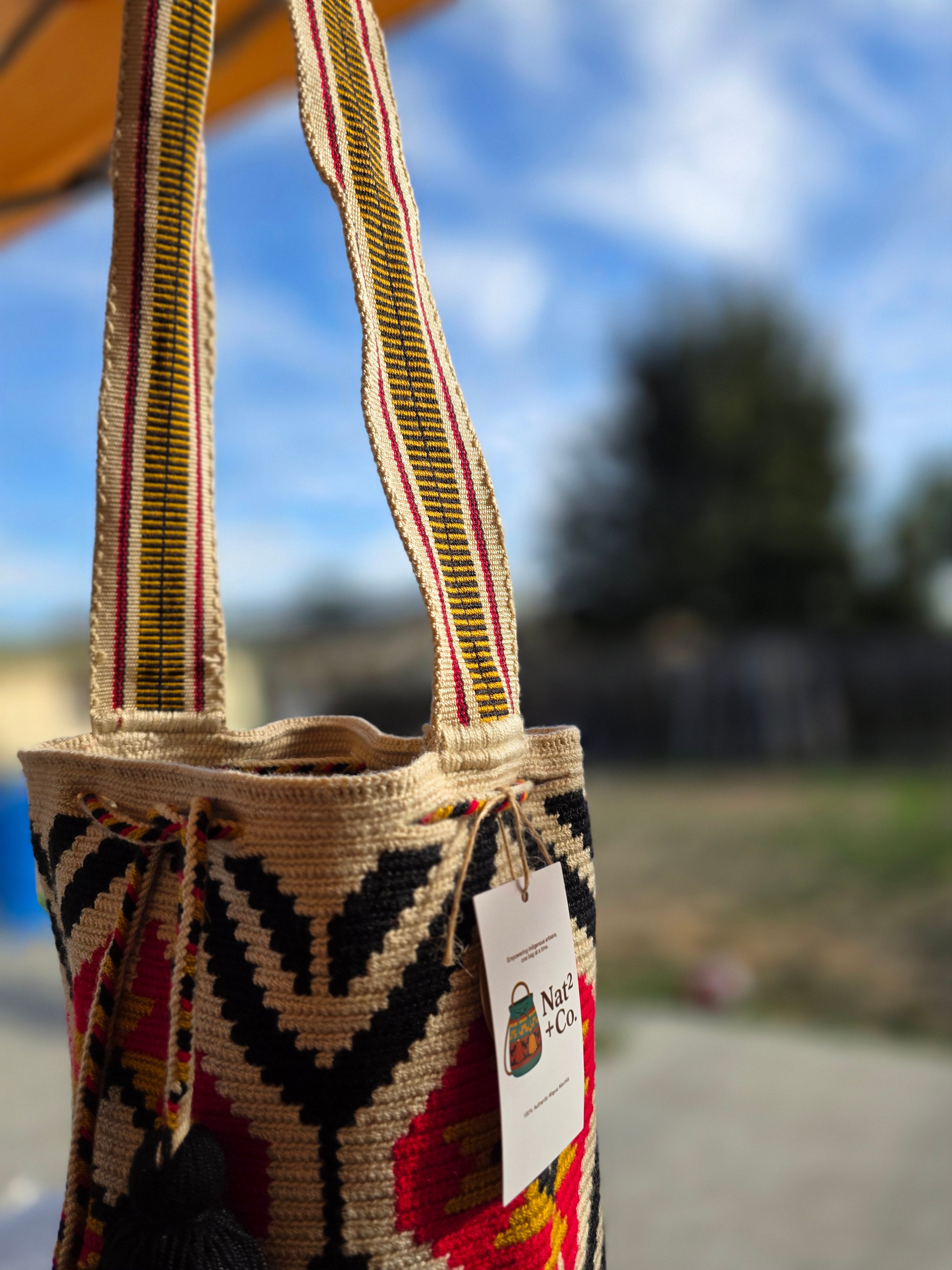 Fiera – Two-Thread Wayuu Mochila Bag Medium