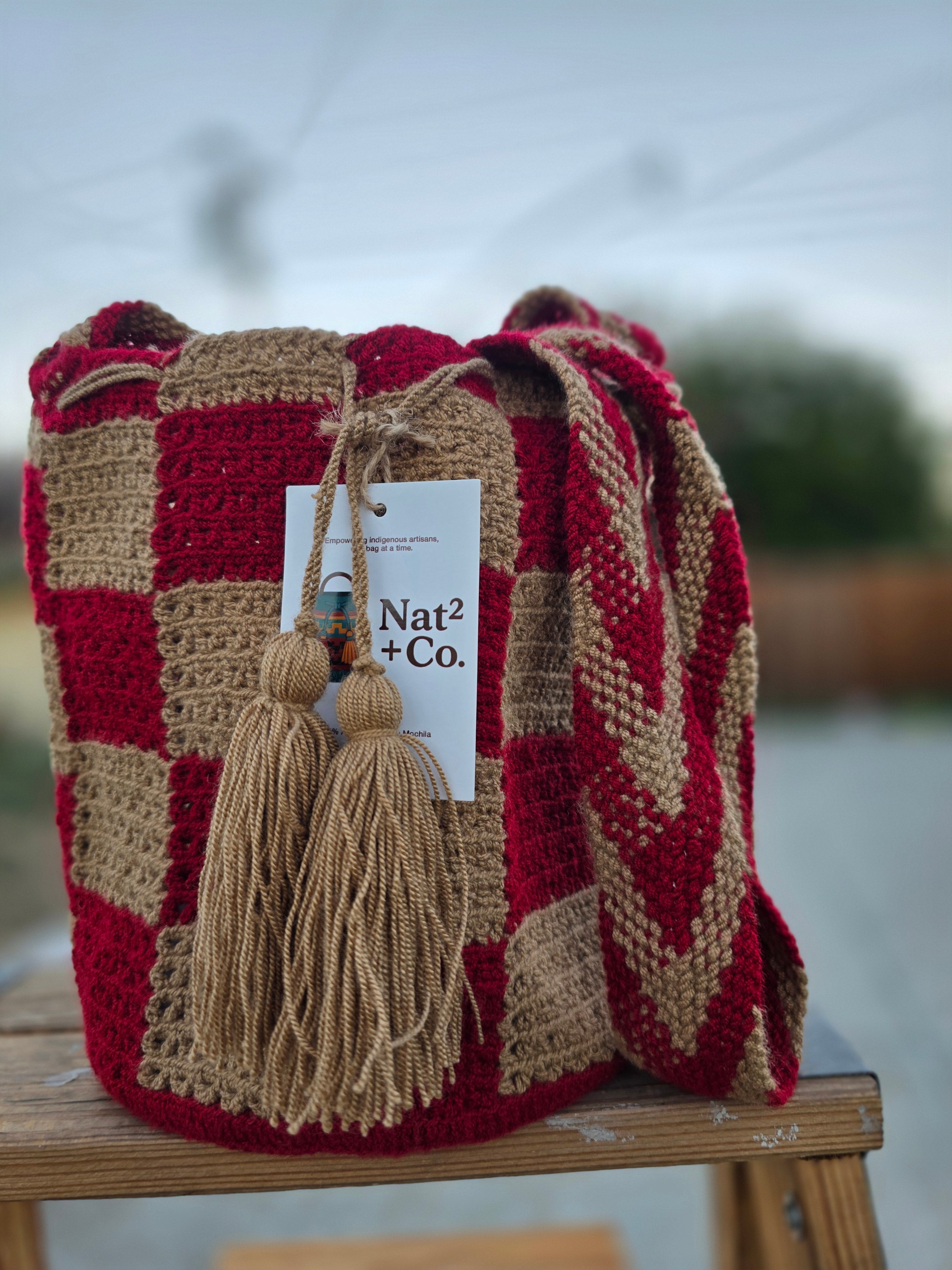 Crimson Checkered- SM