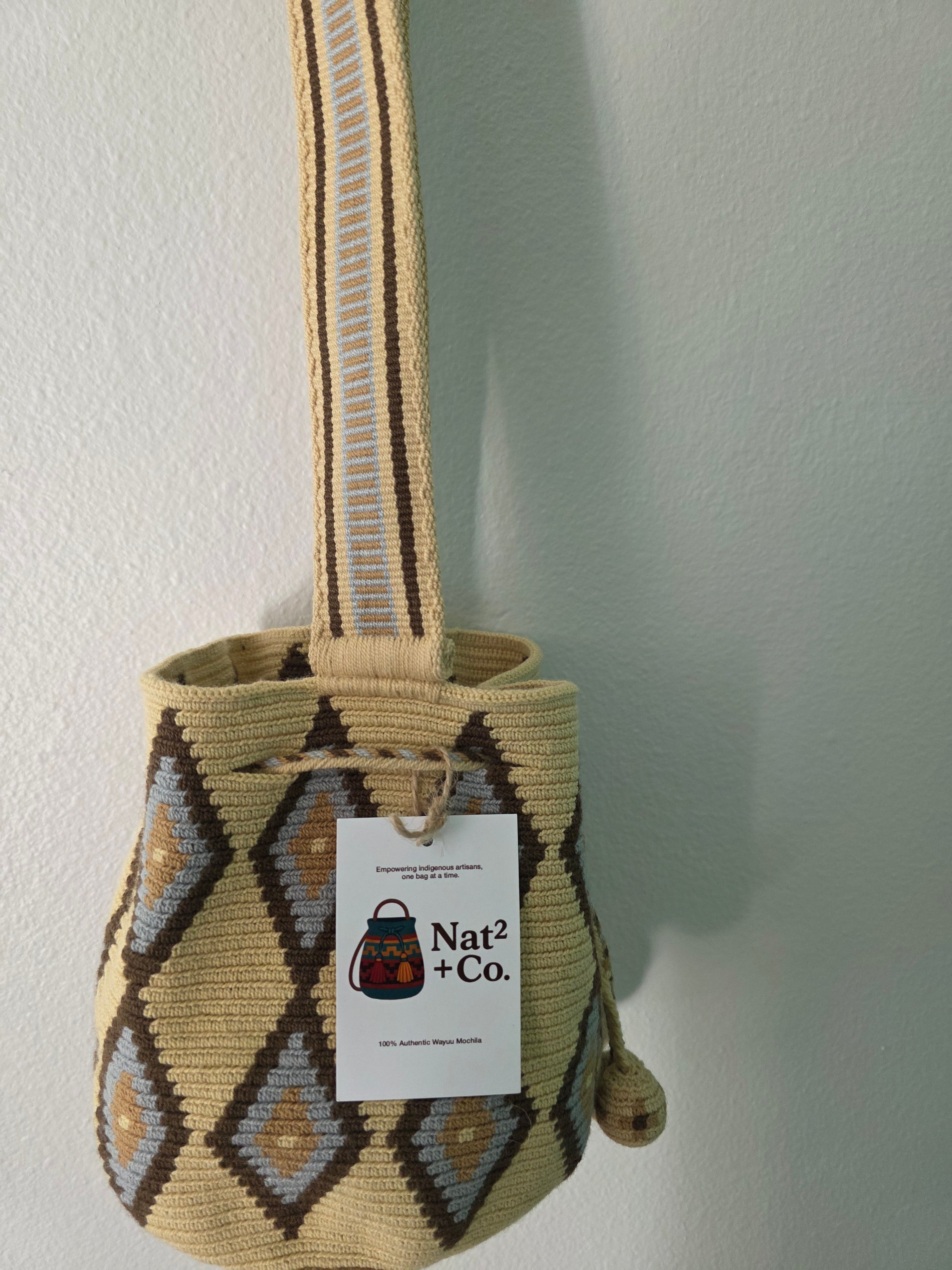 Trigo – Mini One-Thread Wayuu Mochila