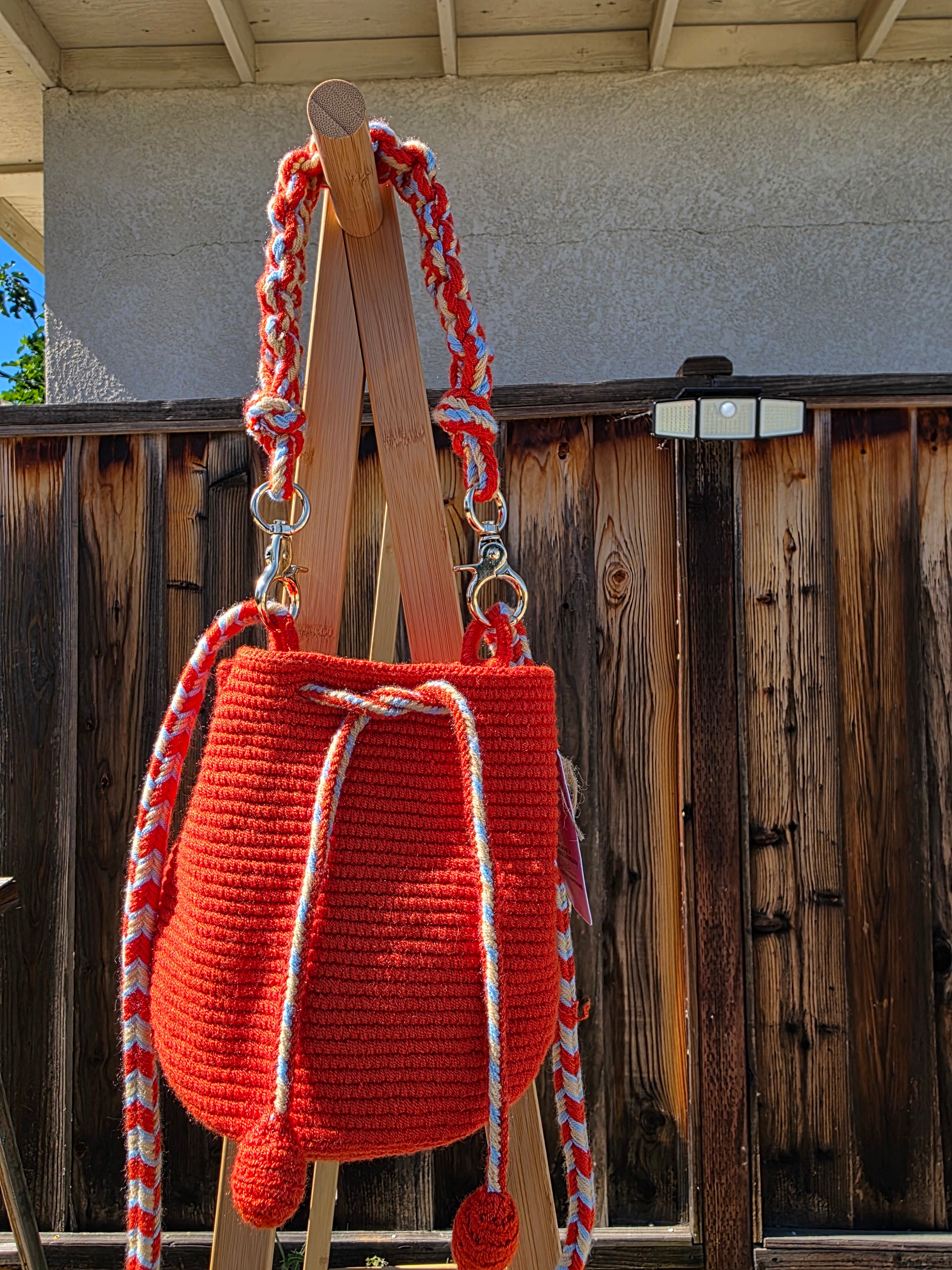 Small Double-strap Two-Thread Mochilas