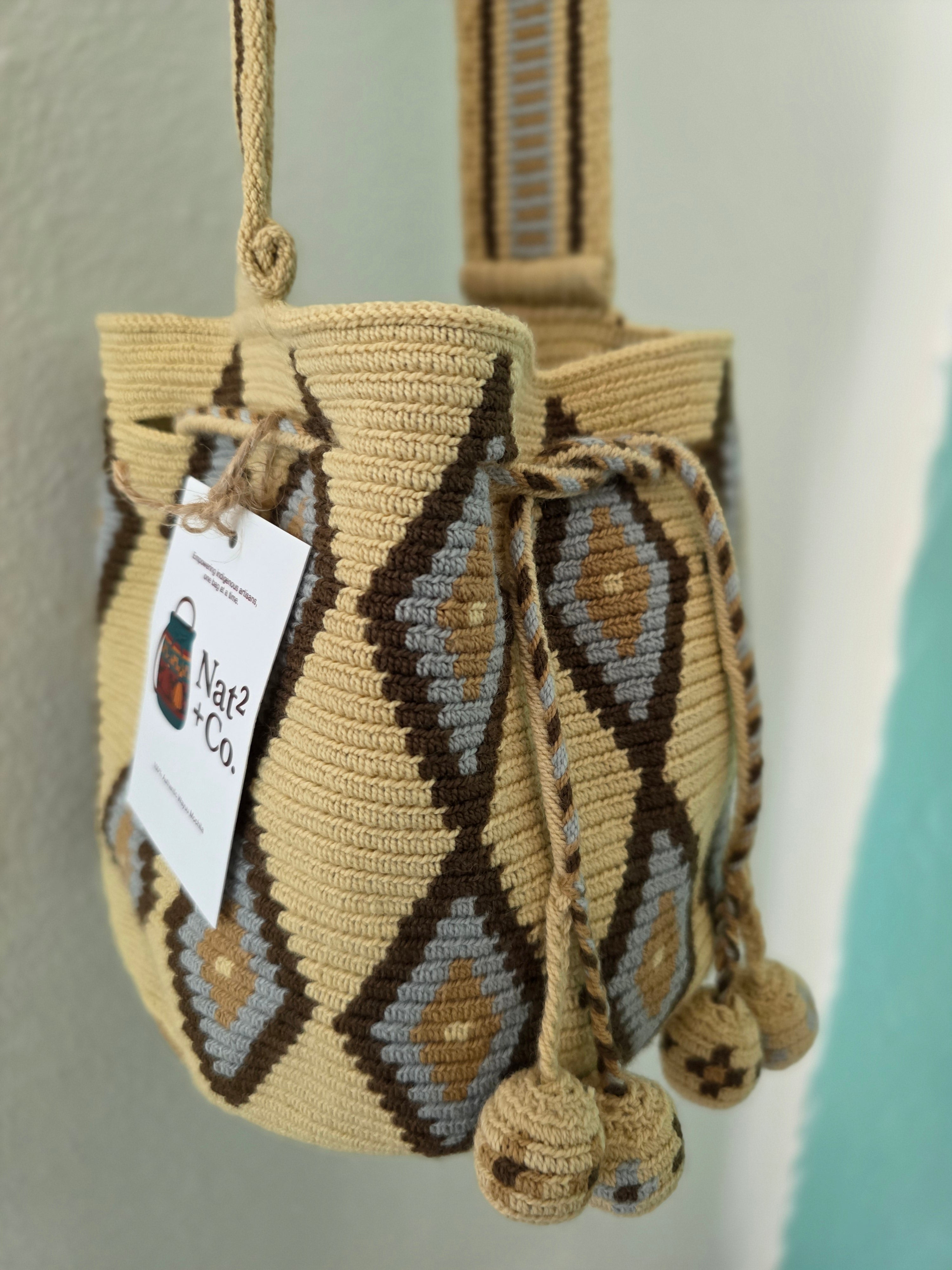 Trigo – Mini One-Thread Wayuu Mochila