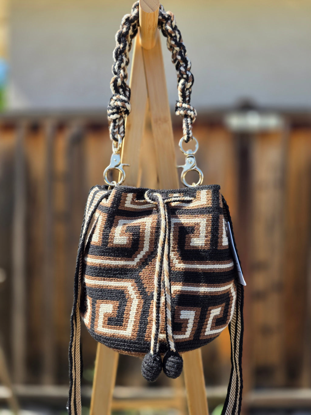 Small Double-strap Two-Thread Mochilas