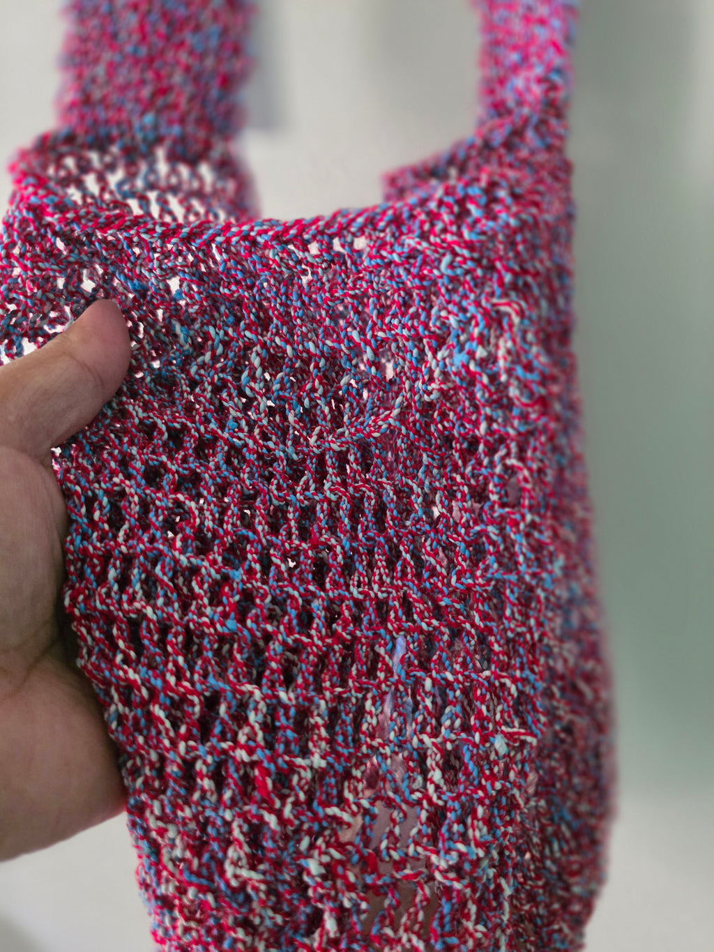 Alera – Large Eco Wayuu Mochila (Recycled Plastic)