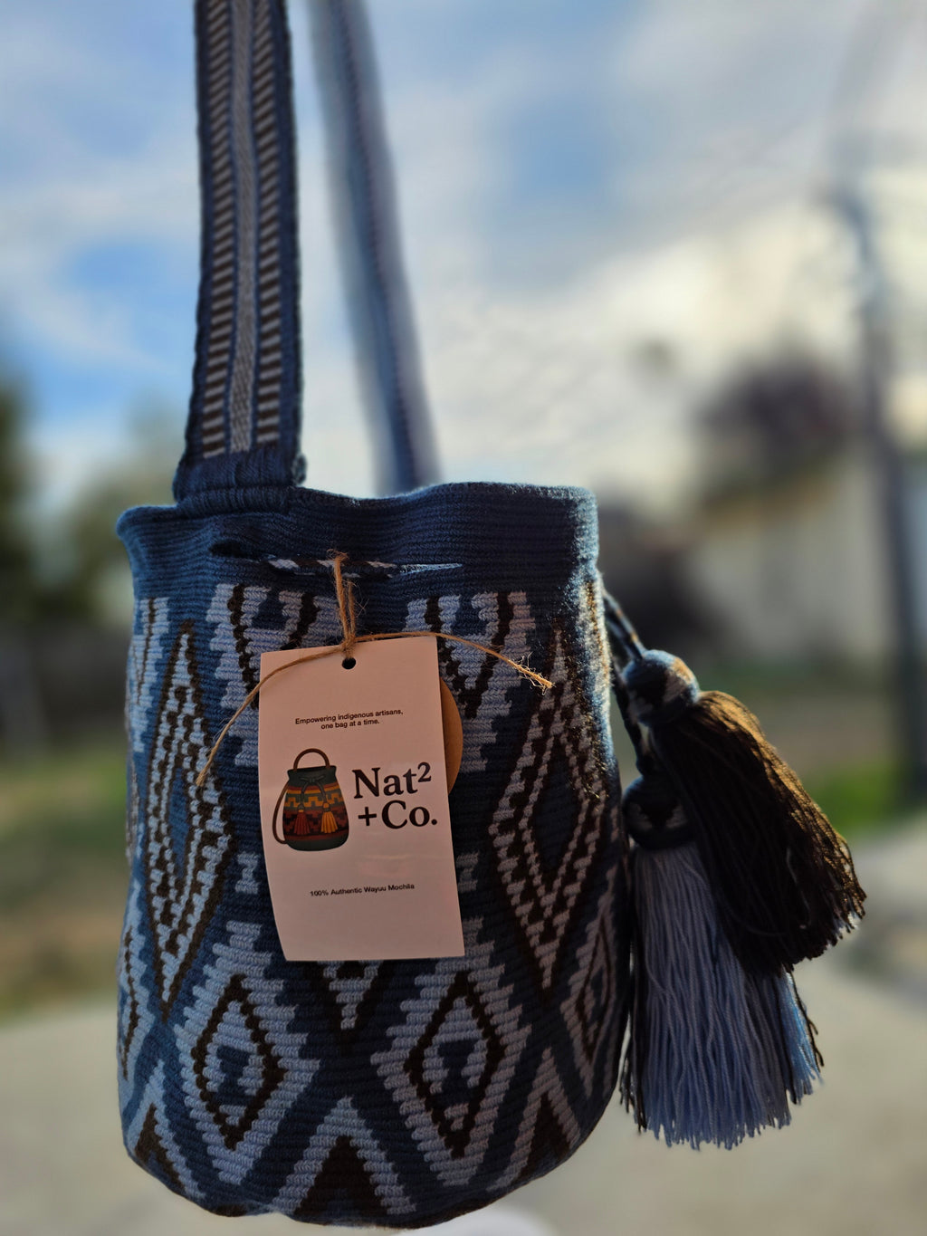 Nilo – One-Thread Wayuu Mochila Medium