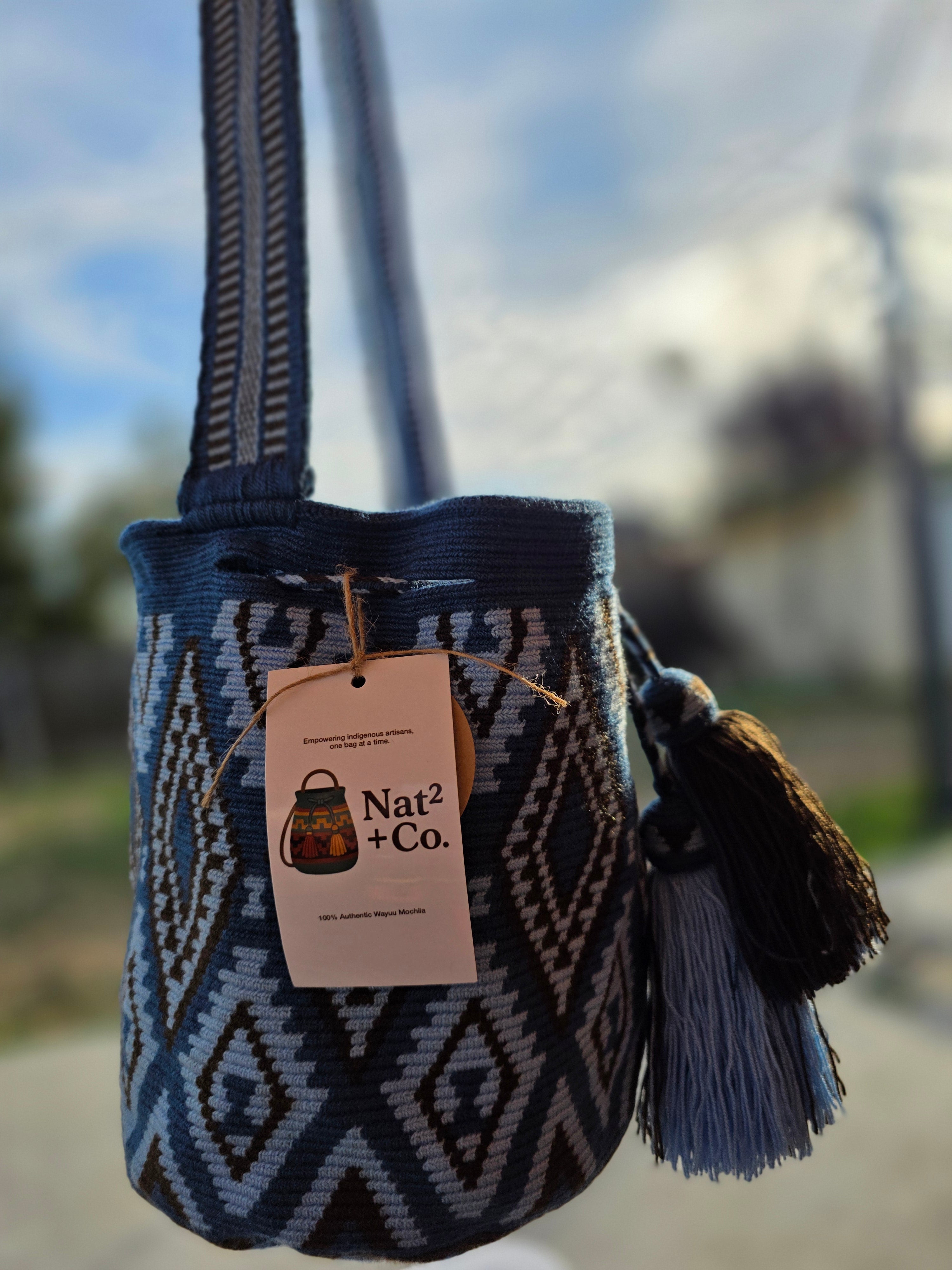 Nilo – One-Thread Wayuu Mochila Medium