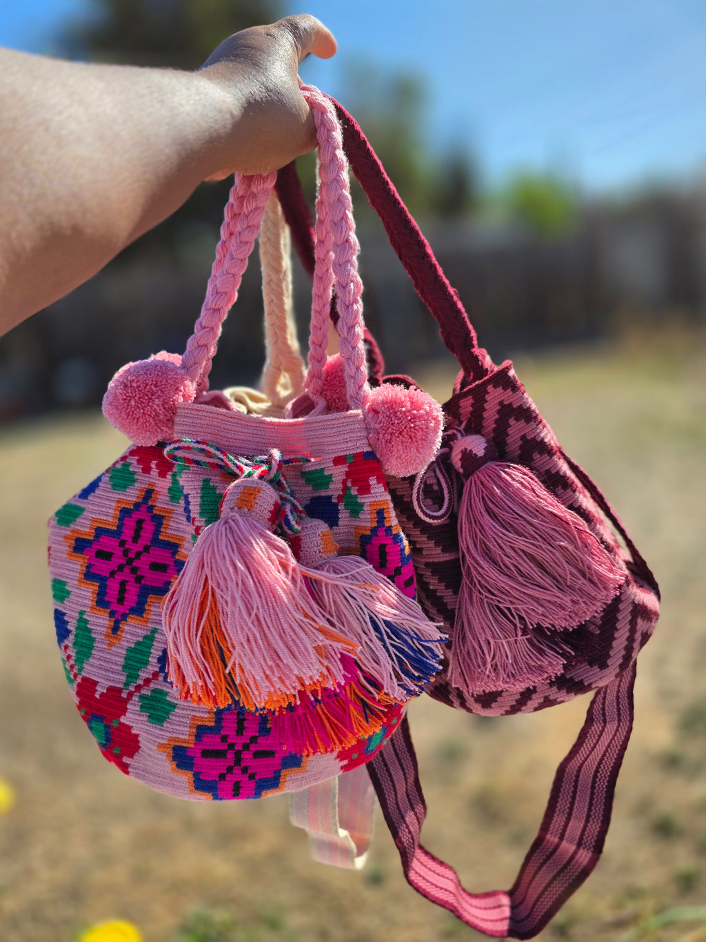 Collector's Edition- Floral Reverie One-thread Mochila Handbag Medium