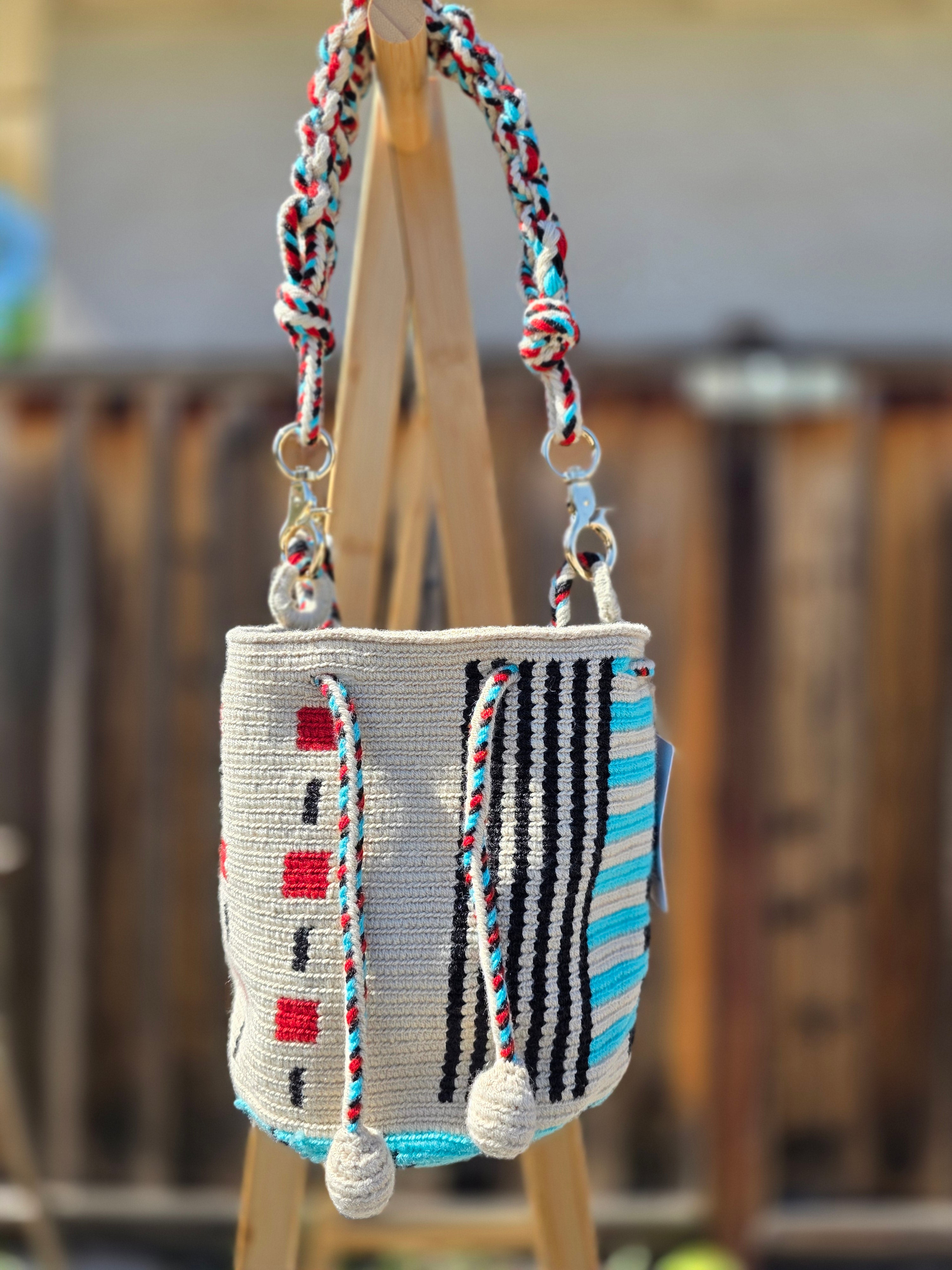 Small Double-strap Two-Thread Mochilas