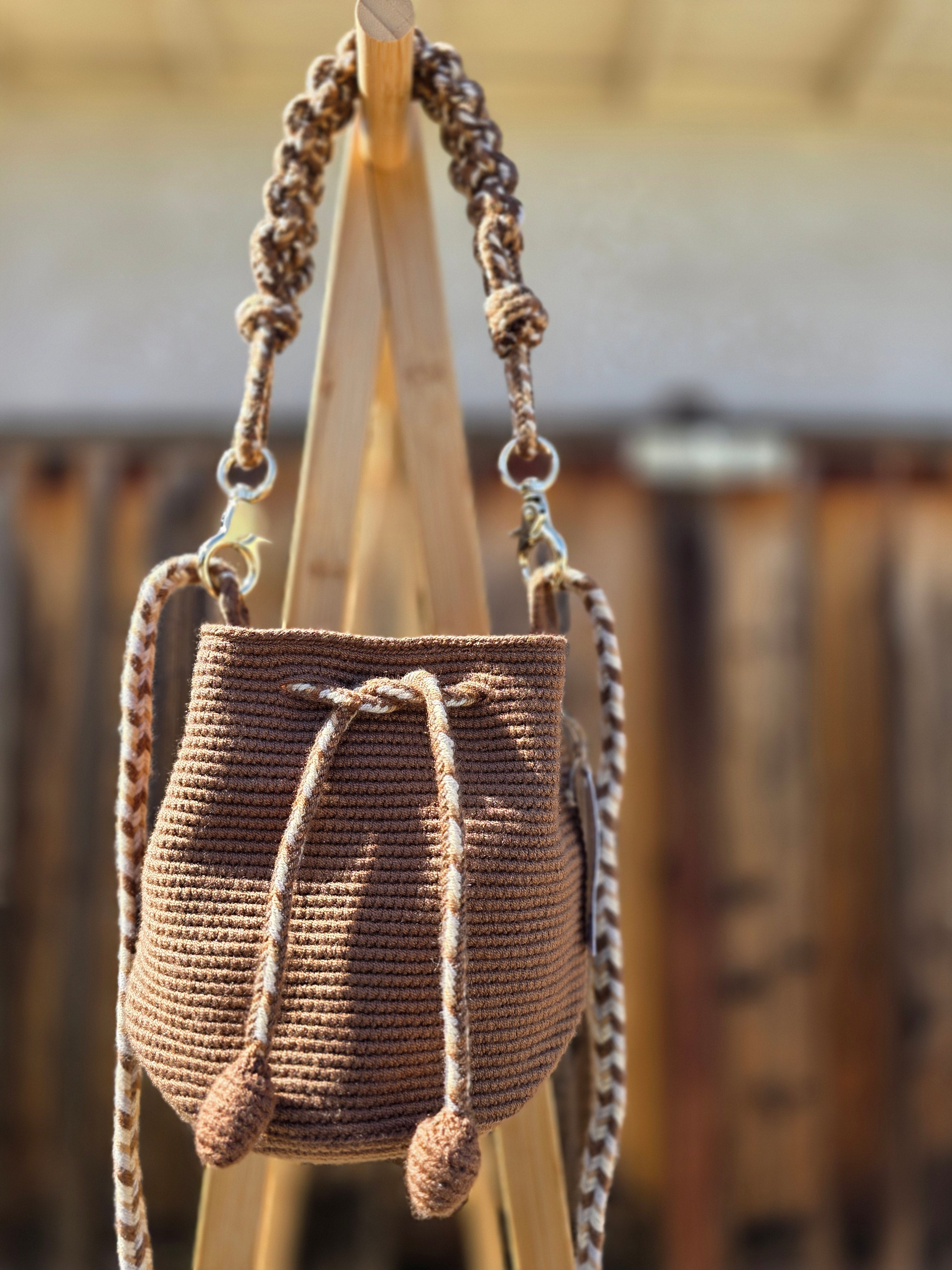 Small Double-strap Two-Thread Mochilas