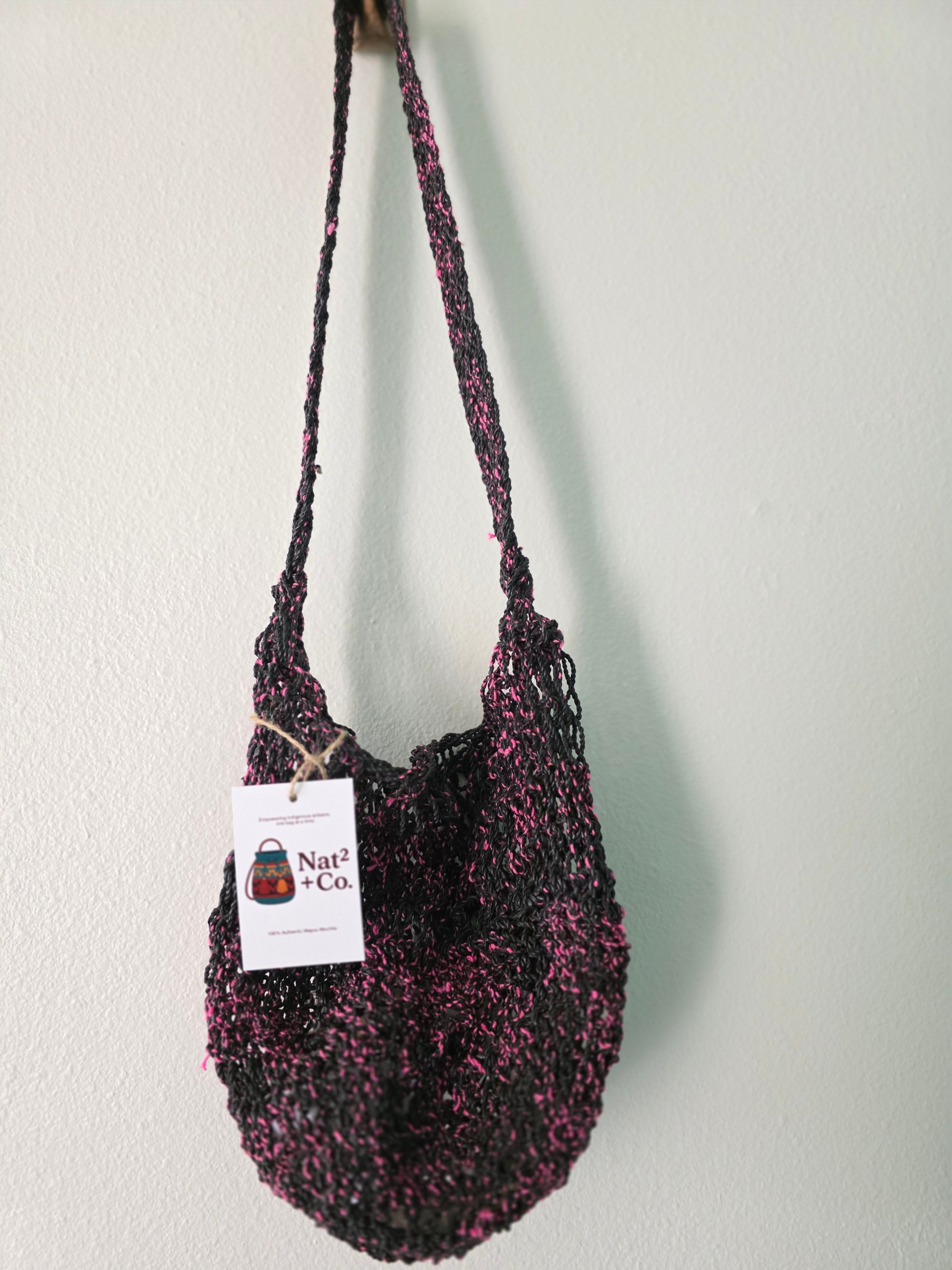 Lunara – Medium Eco Wayuu Mochila (Recycled Plastic)