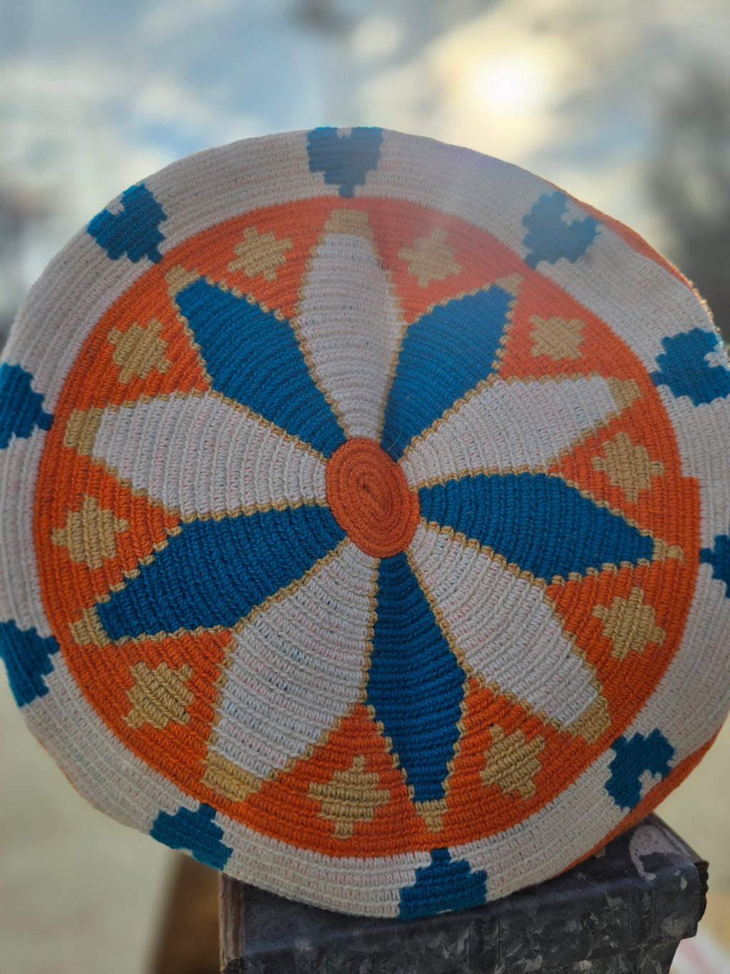 Terracotta Sun Mochila — Large (One-Thread)