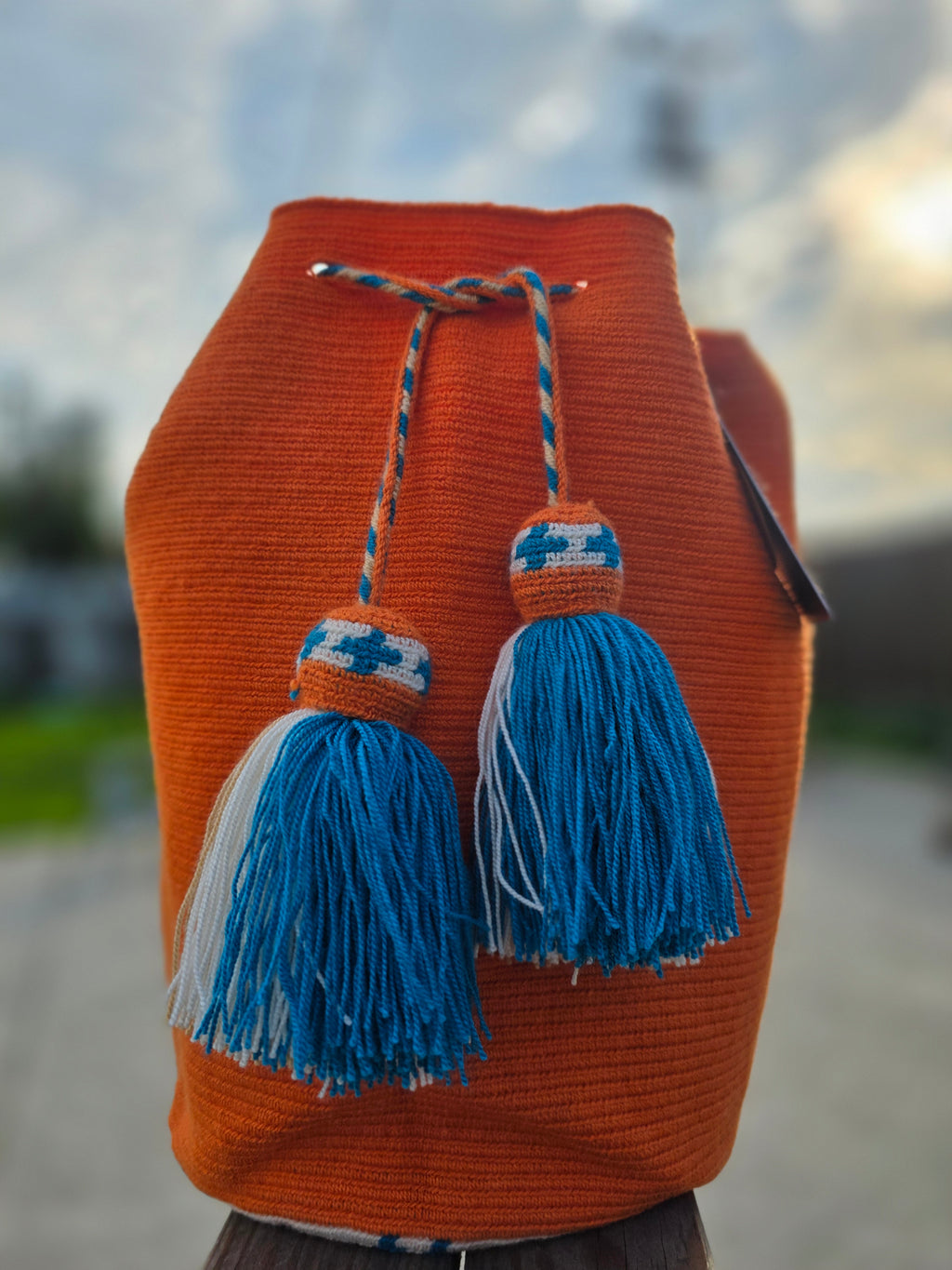 Terracotta Sun Mochila — Large (One-Thread)